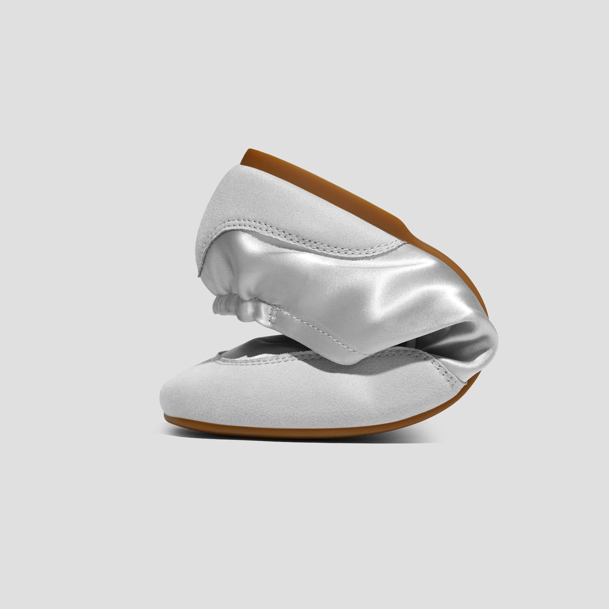 [Cristina] レースアップ サテン スニーカーリーナ