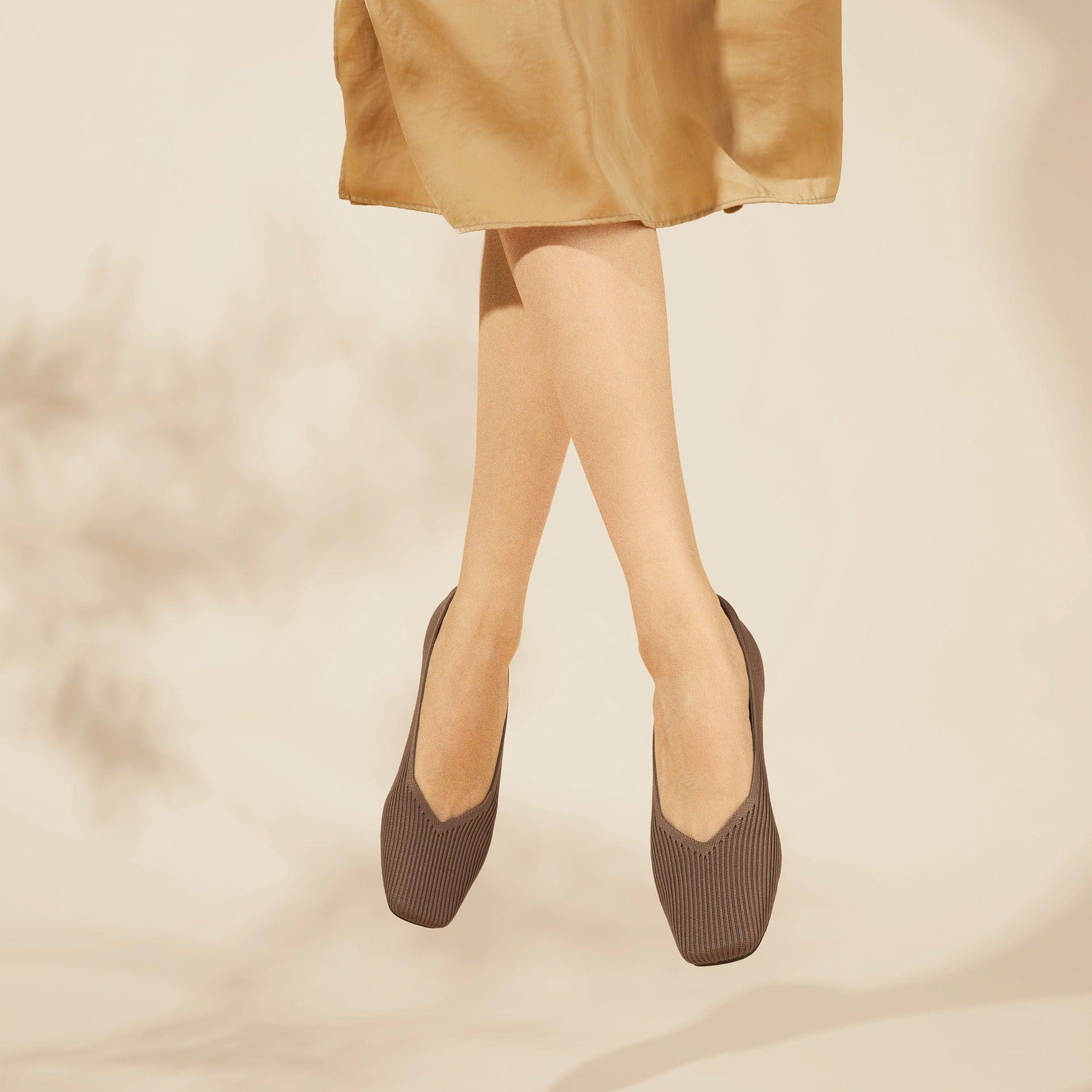 [Margot 2.0] スクエアトゥ フラットシューズ