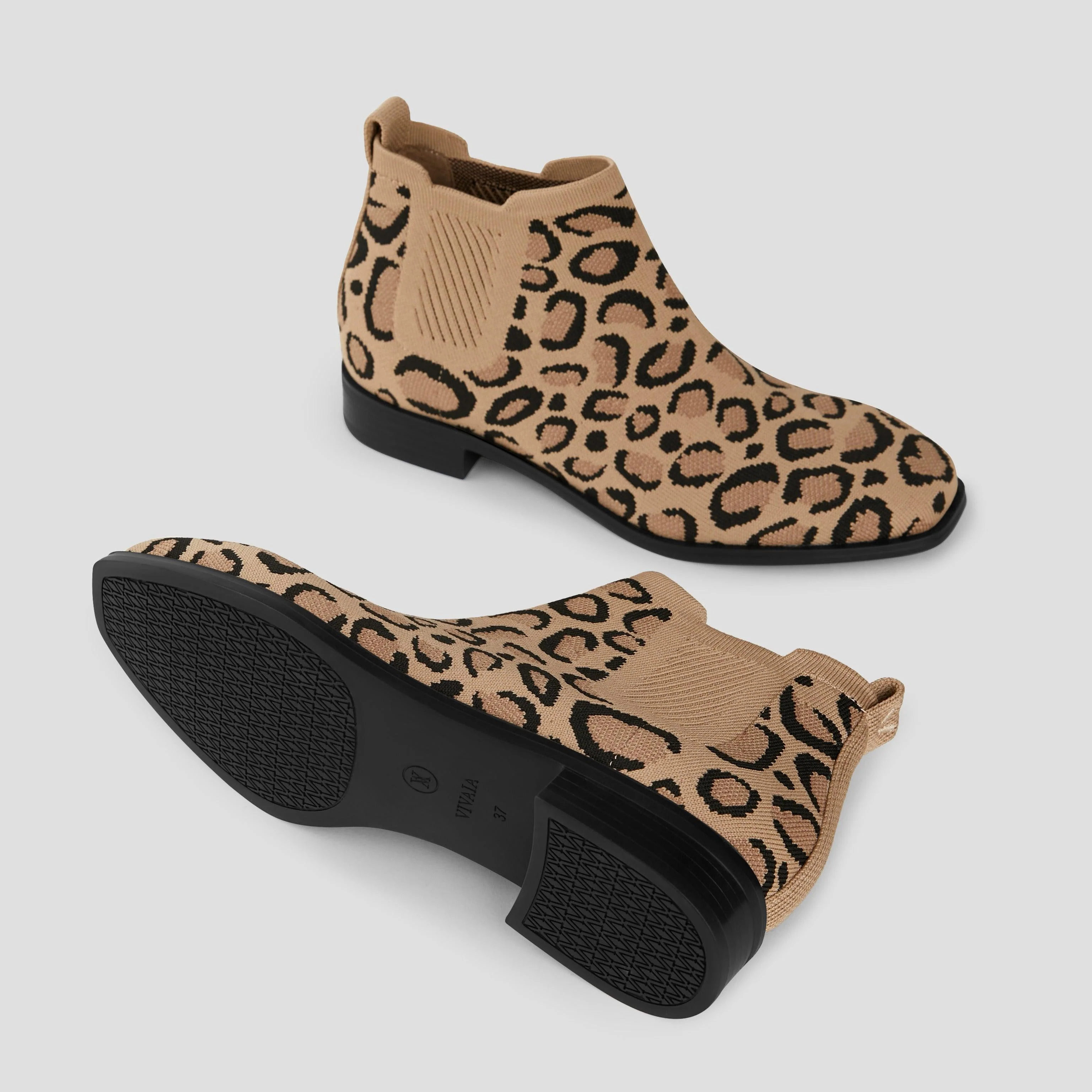 [Ryan Pro] スクエアトゥ 撥水加工 チェルシーブーツ