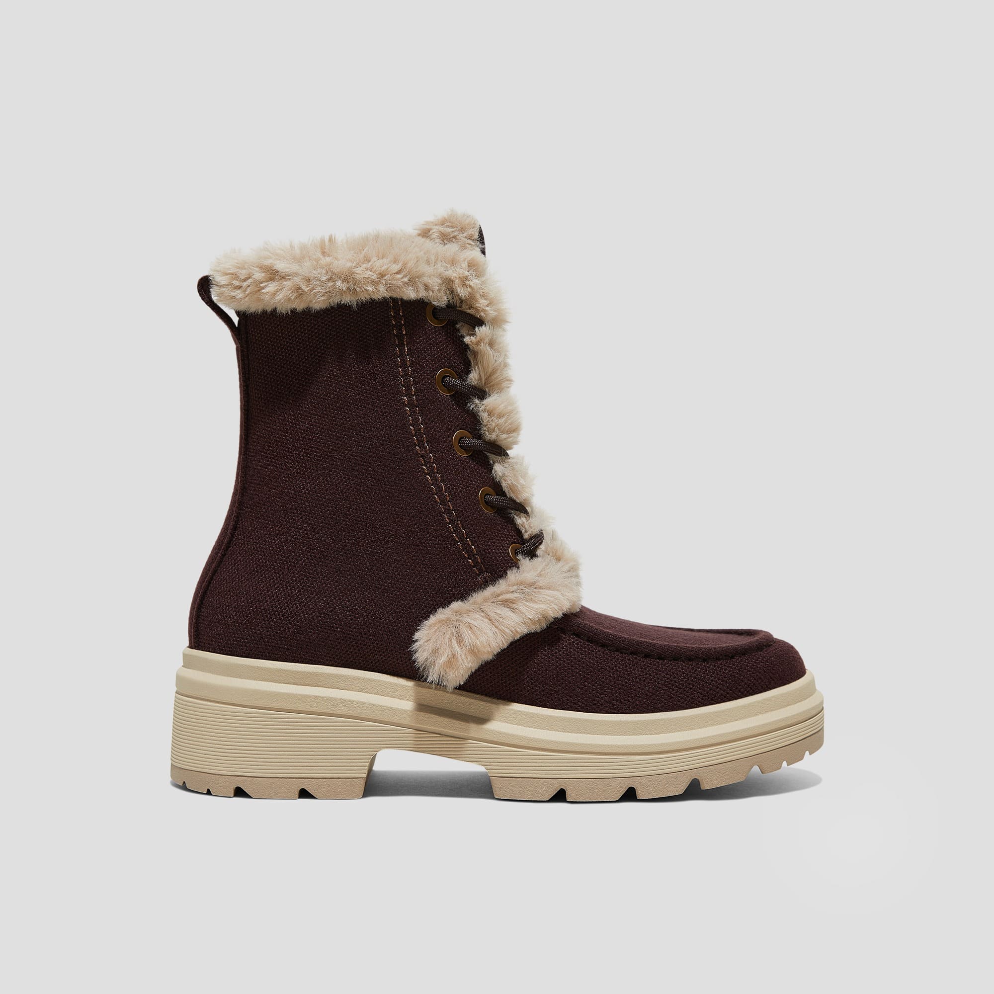 [Terry] ラウンドトゥ 撥水加工 軽量保温ブーツ