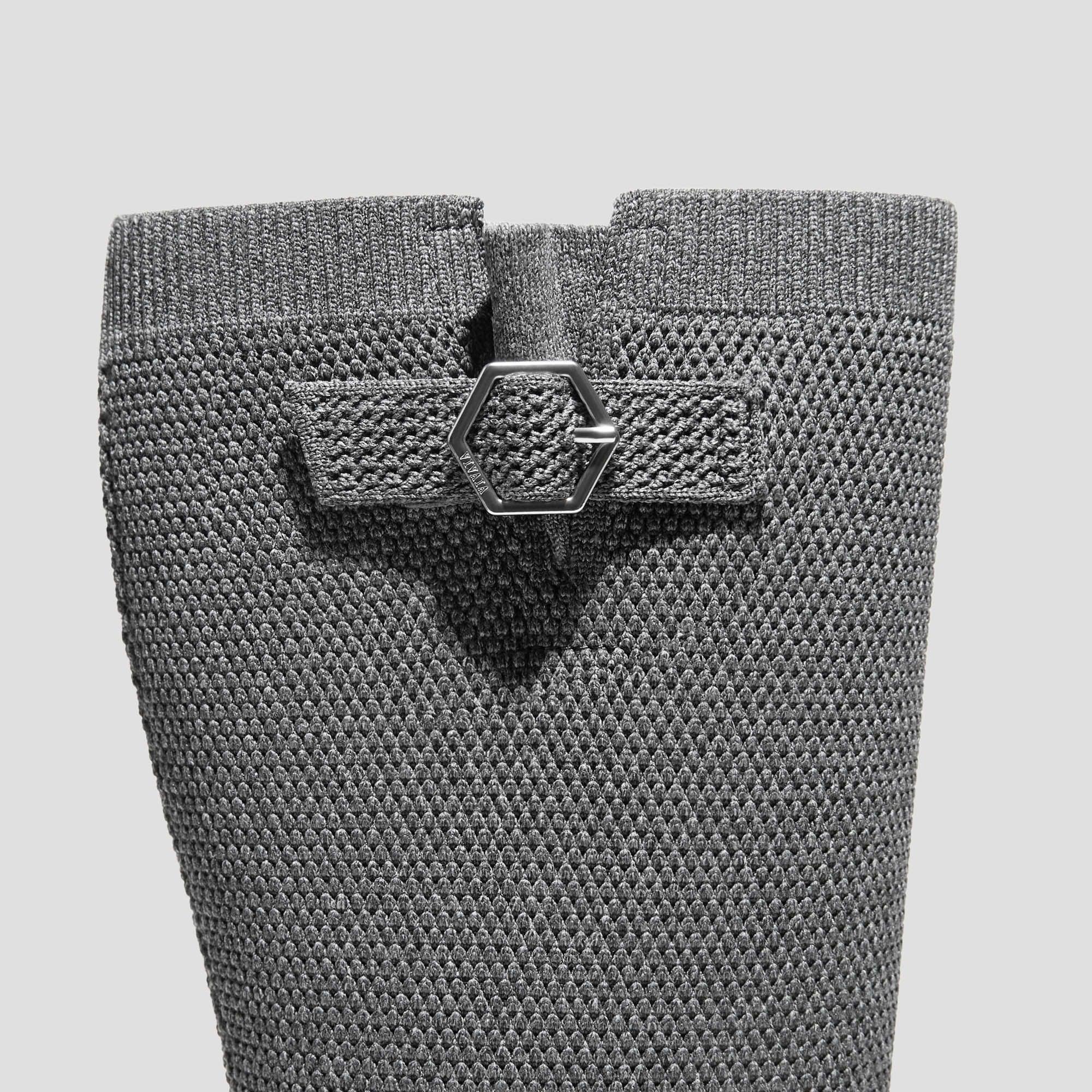 [Faith] ラウンドトゥ 撥水加工 ミッドカーフバイカーブーツ