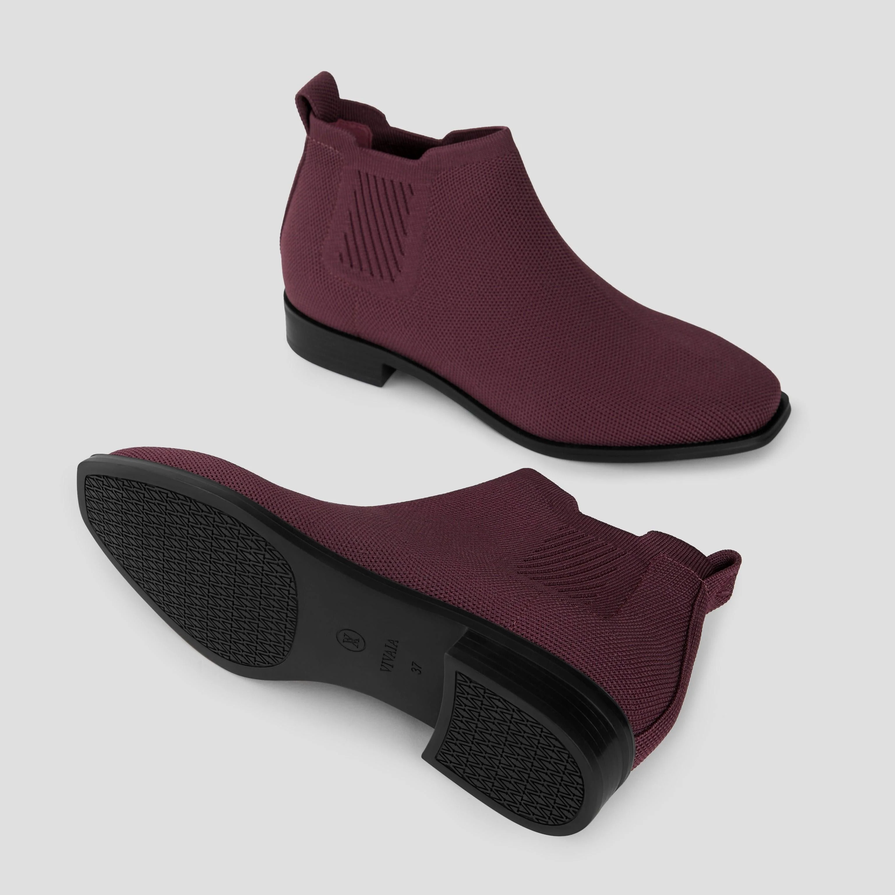 [Ryan Pro] スクエアトゥ 撥水加工 チェルシーブーツ