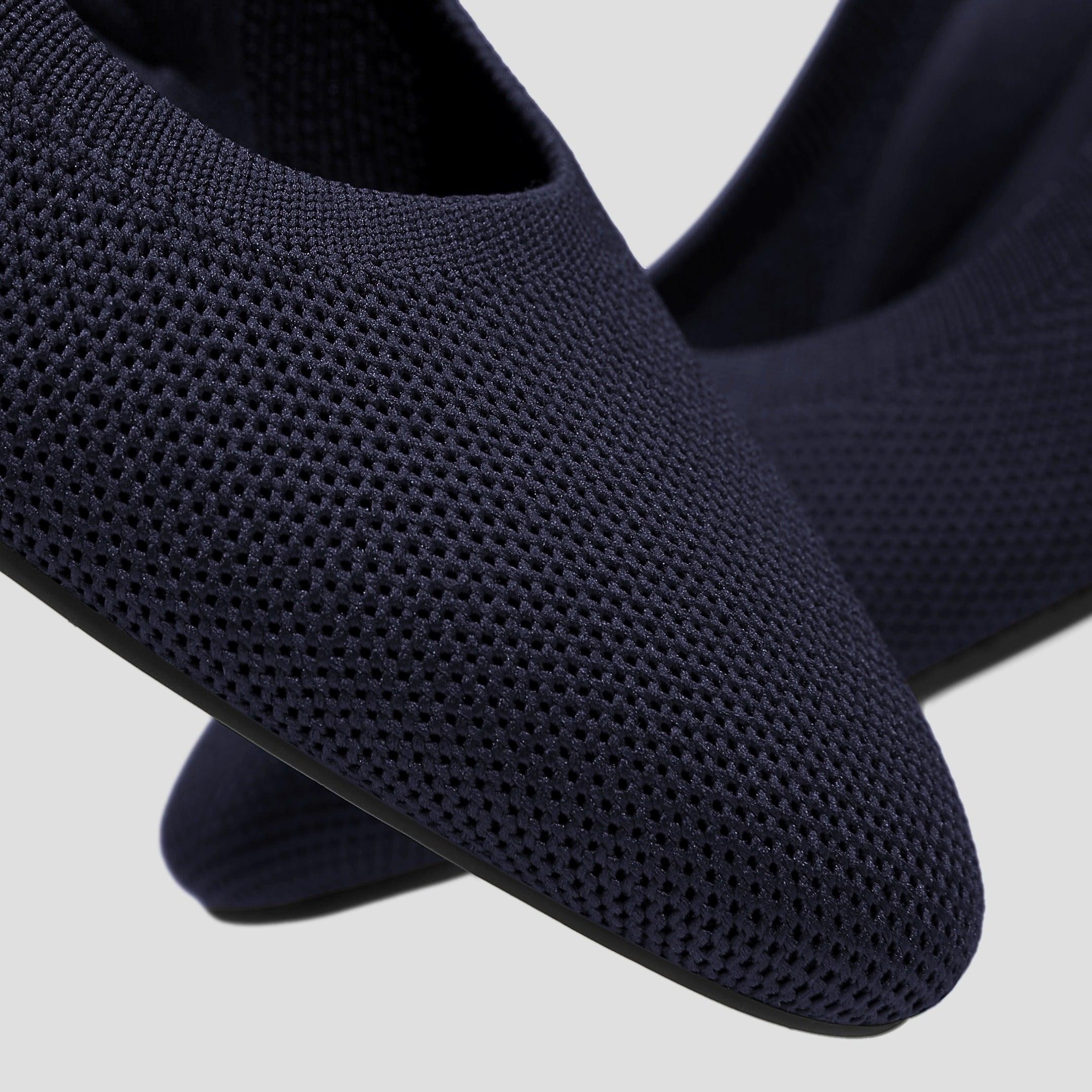 [Tamia Wedge Pro] アーモンドトゥ ウェッジヒール パンプス