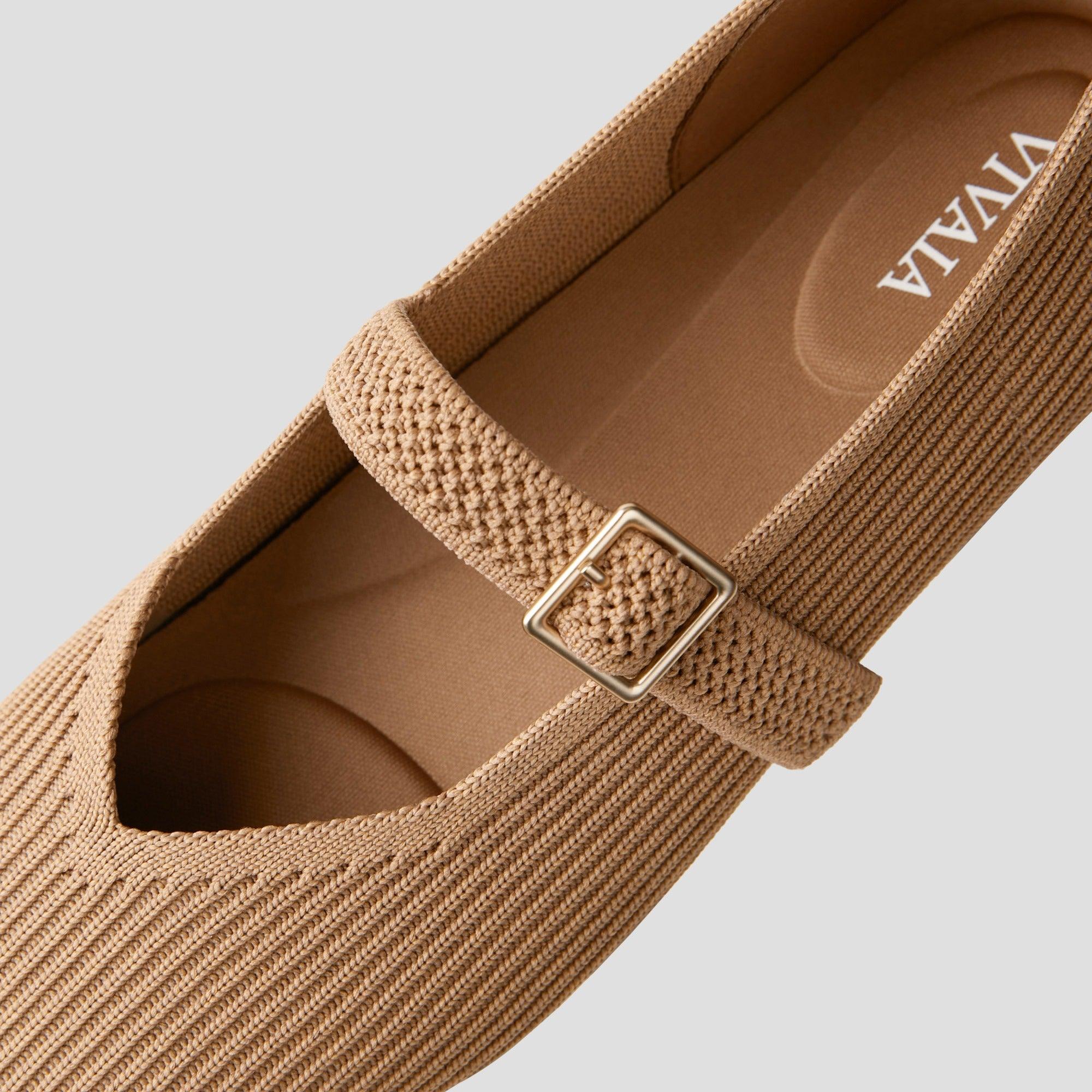 [Margot Mary-Jane] スクエアトゥ メリージェーン フラットシューズ