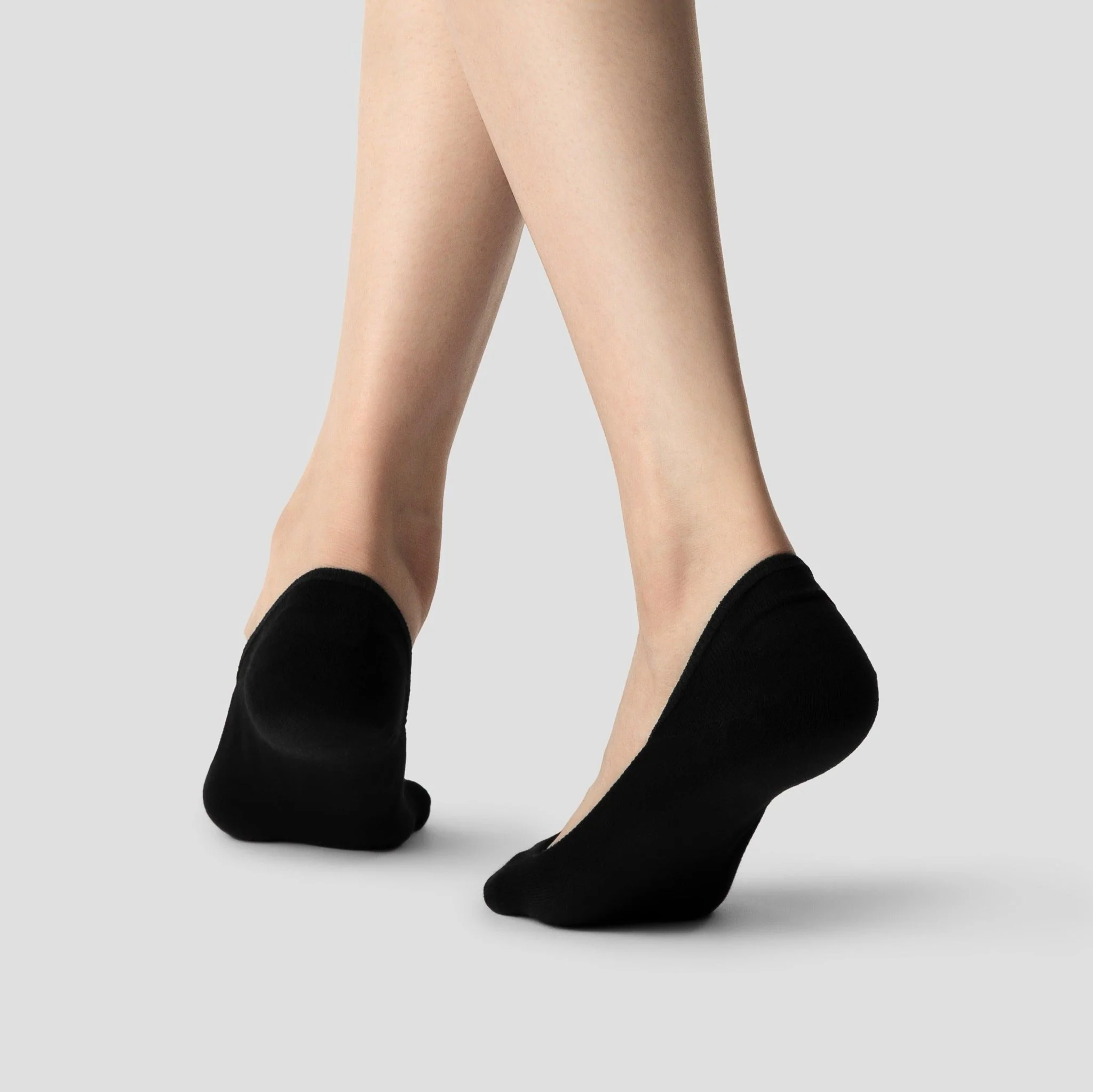 [Socks] 4足組 パッド付き ローカットソックス