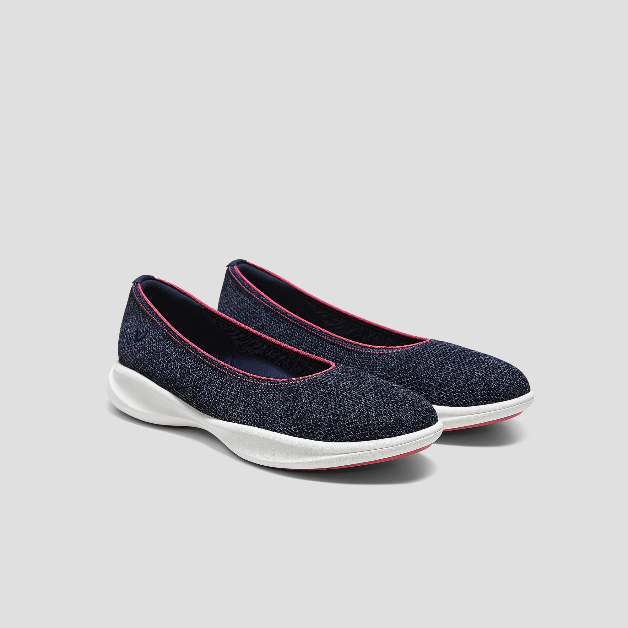 [Walker Pro Izabel] 撥水加工 ラウンドトゥ スニーカー フラット