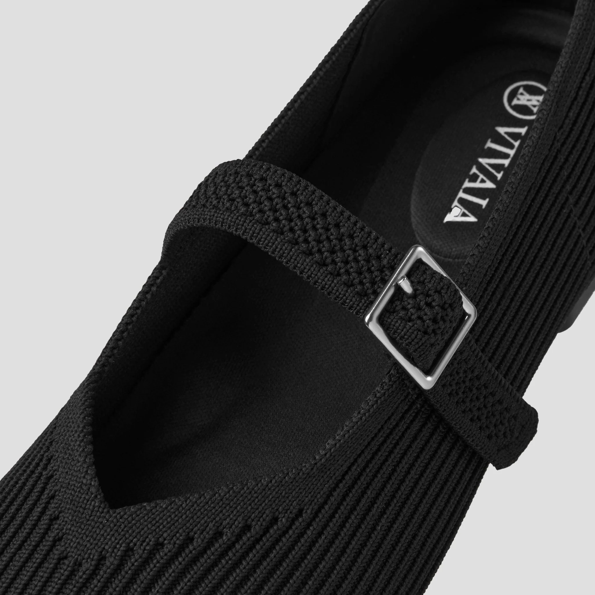 [Margot Mary-Jane] スクエアトゥ メリージェーン フラットシューズ