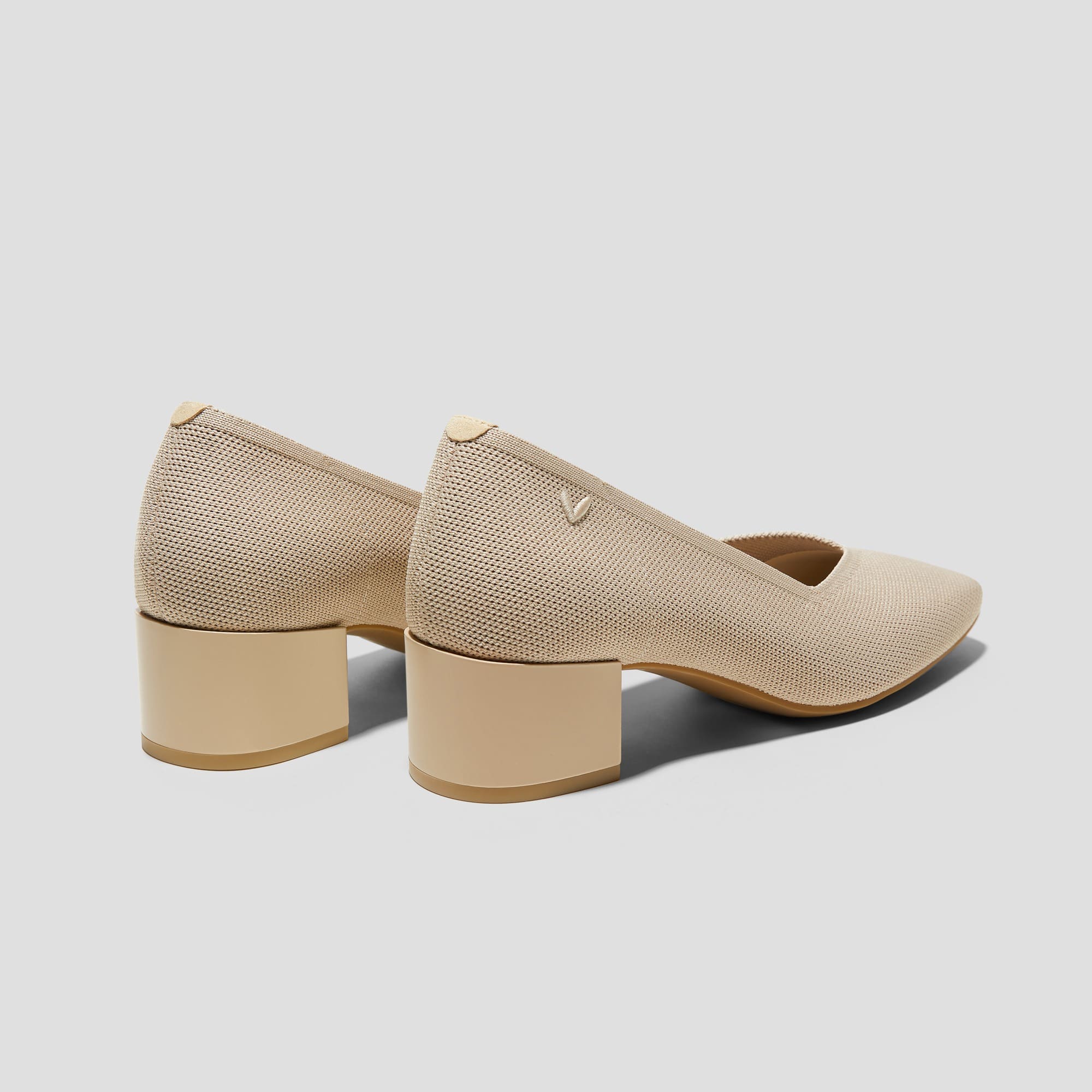 [Megan]  スクエアトゥ  ストレスフリー ブロックヒール