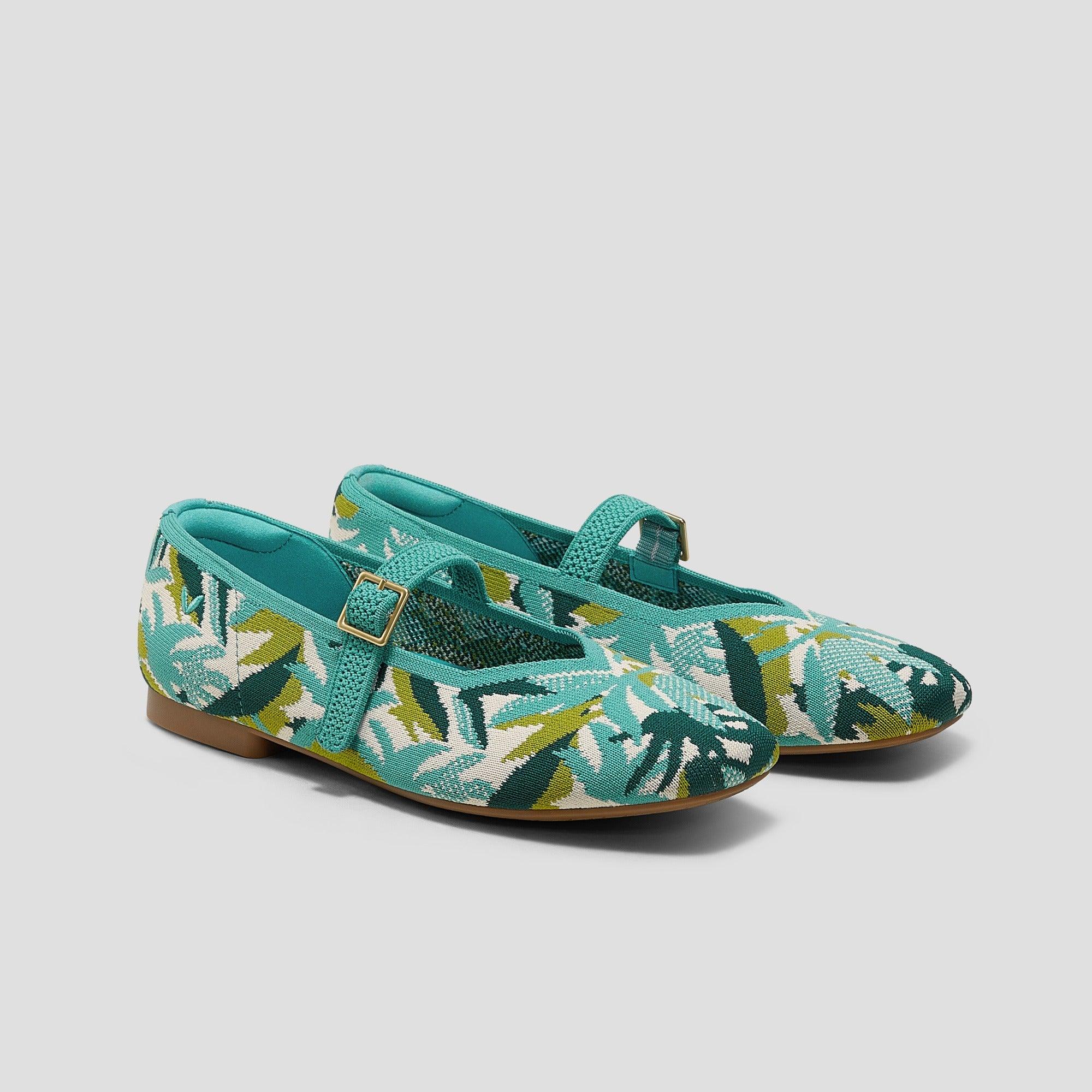 [Margot Mary-Jane] スクエアトゥ メリージェーン フラットシューズ