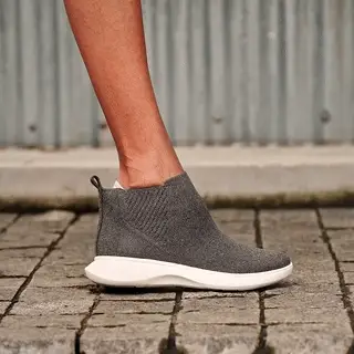 [Urban Boots] 撥水加工 スリッポン ショートブーツ