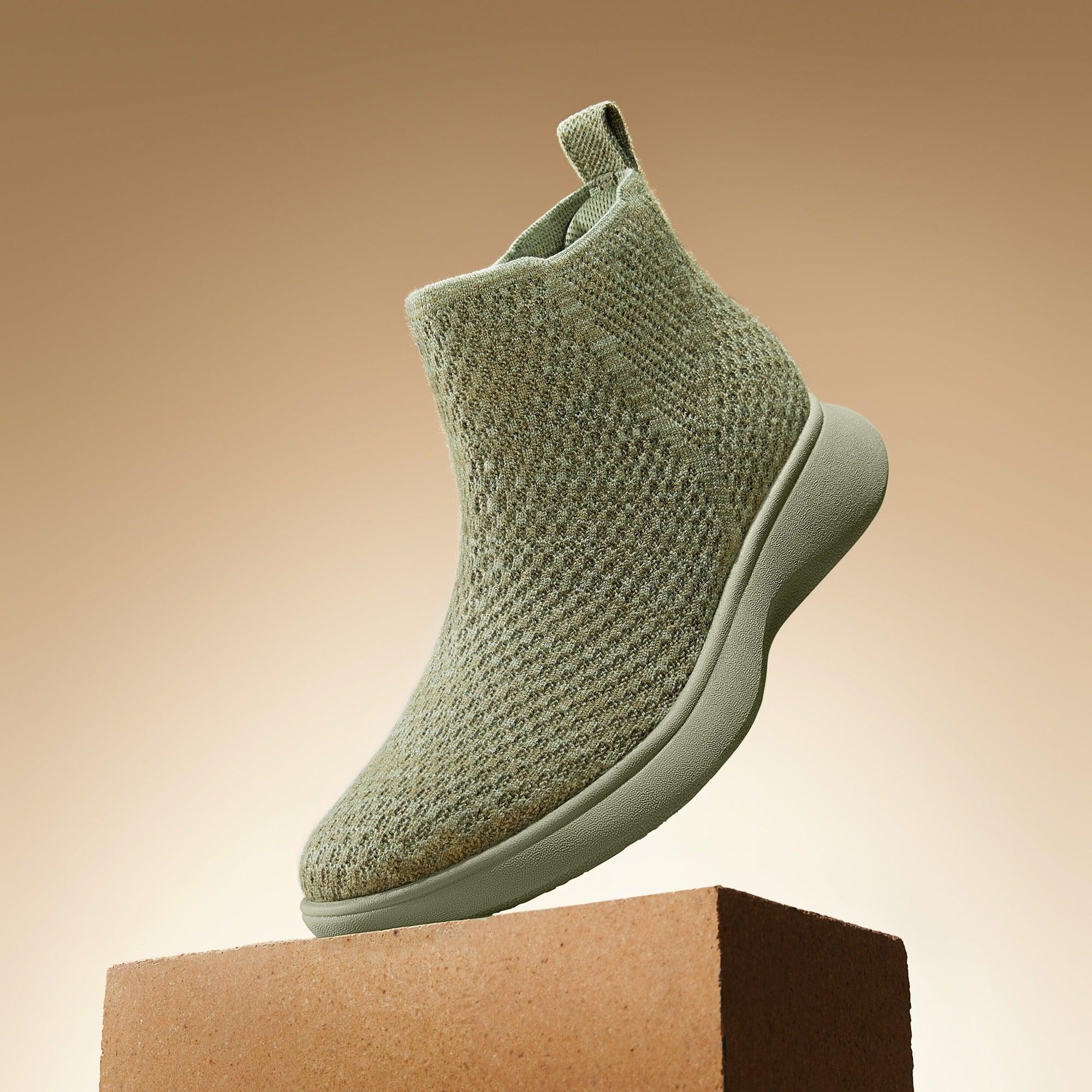 [Urban Boots] 撥水加工 スリッポン ショートブーツ