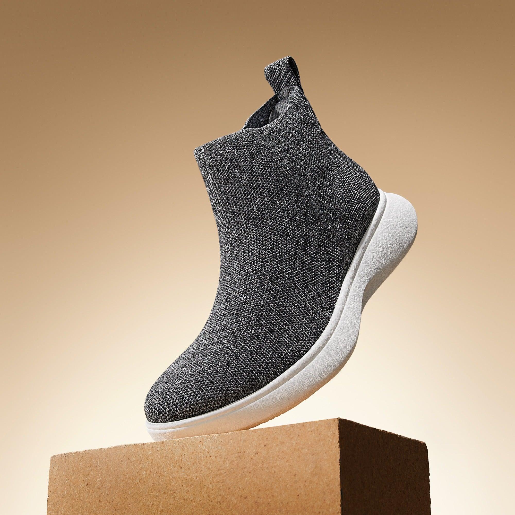 [Urban Boots] 撥水加工 スリッポン ショートブーツ