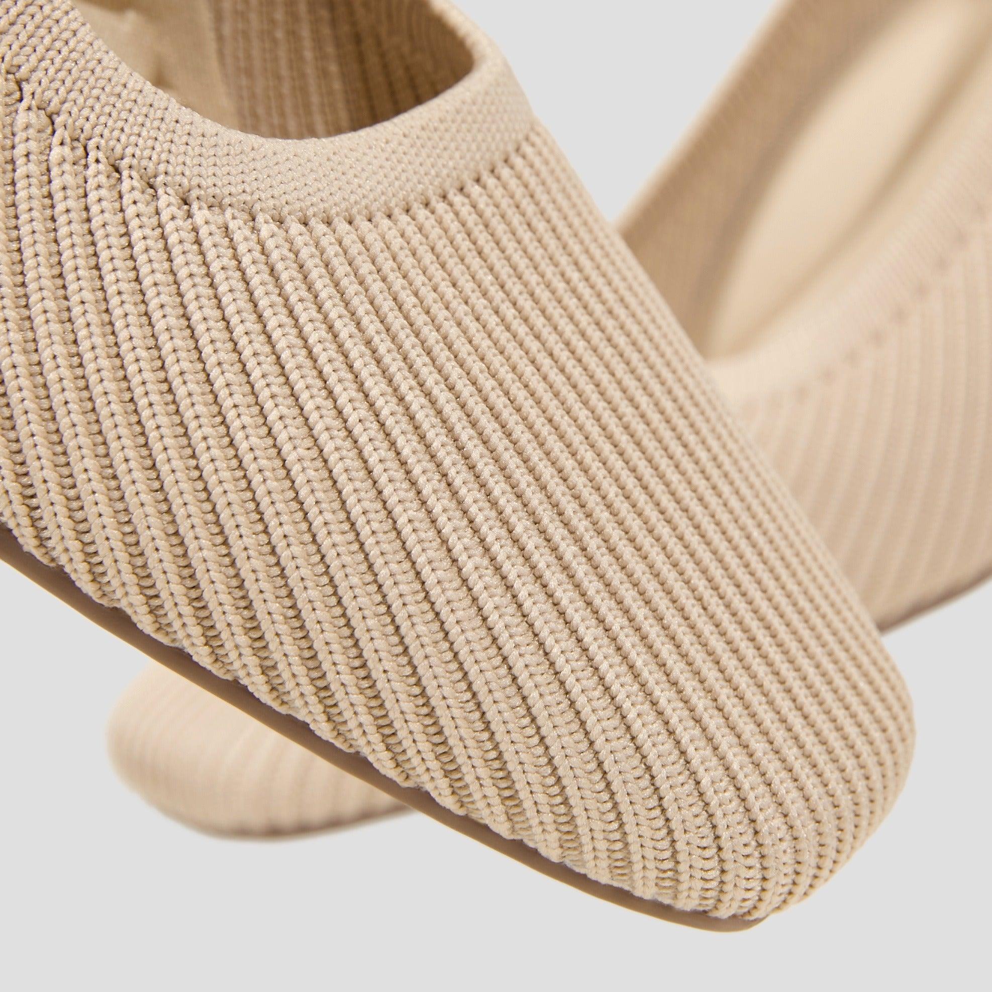 [Margot Wedge Pro] スクエアトゥ ウェッジヒール パンプス