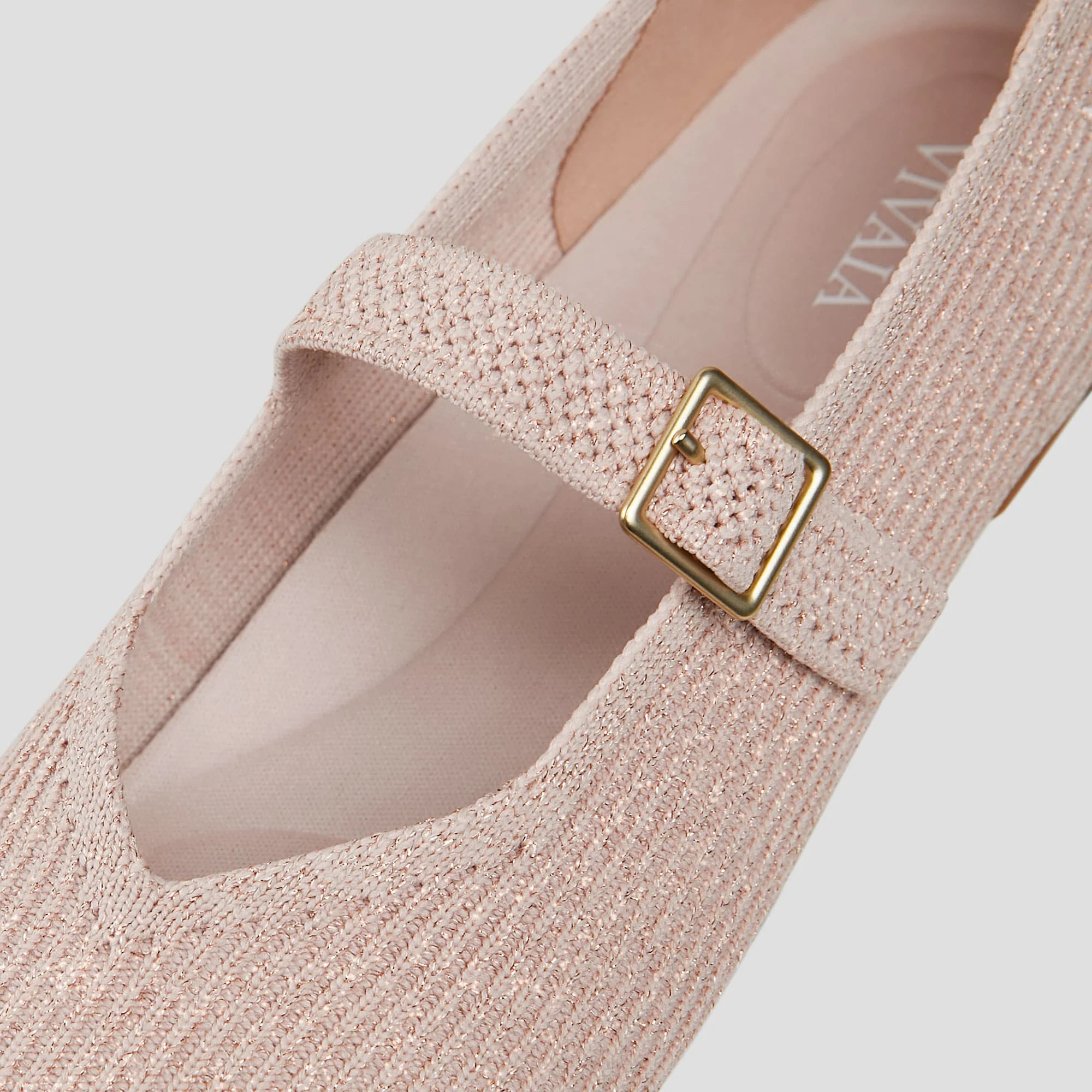 [Margot Mary-Jane] スクエアトゥ メリージェーン フラットシューズ