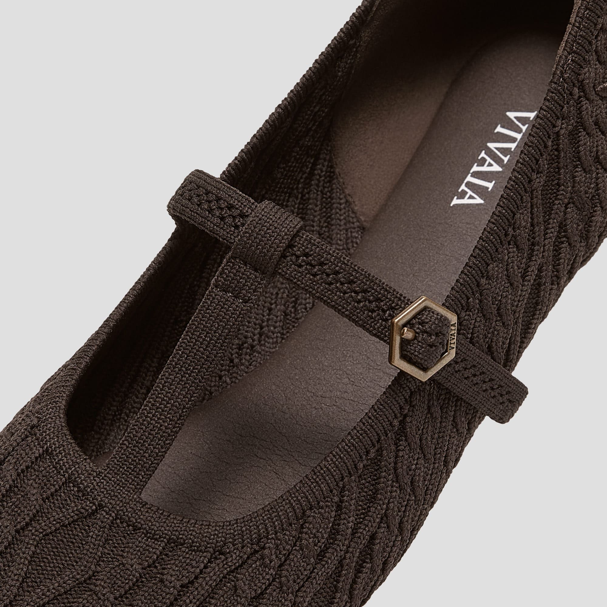 [Melinda] T バー バレエ フラット