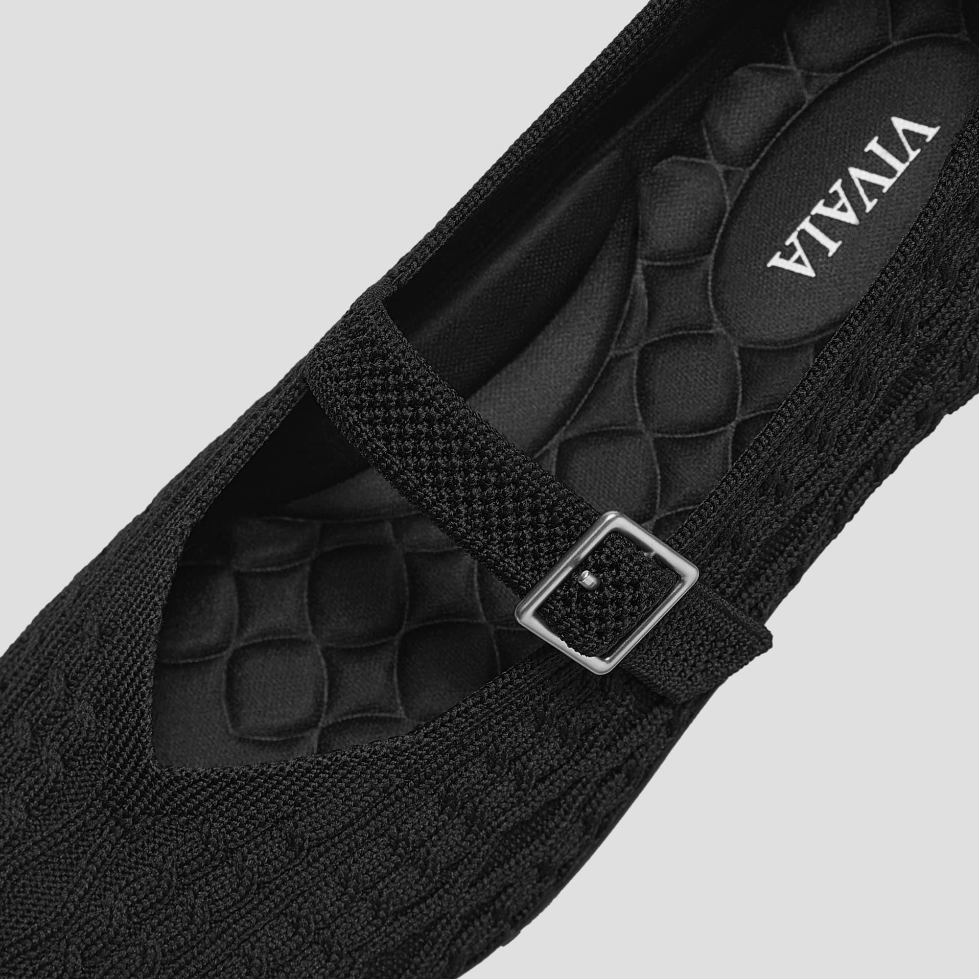 [Margot Walker Mary-Jane] スクエアトゥ 超軽量 厚底 メリージェーン フラットシューズ