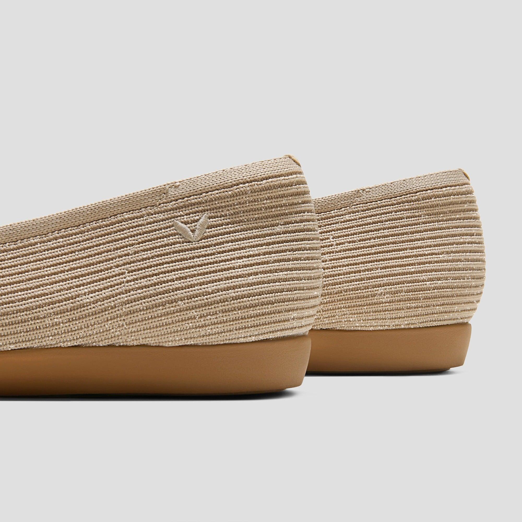 [Margot Walker] スクエアトゥ 超軽量 厚底 フラットシューズ