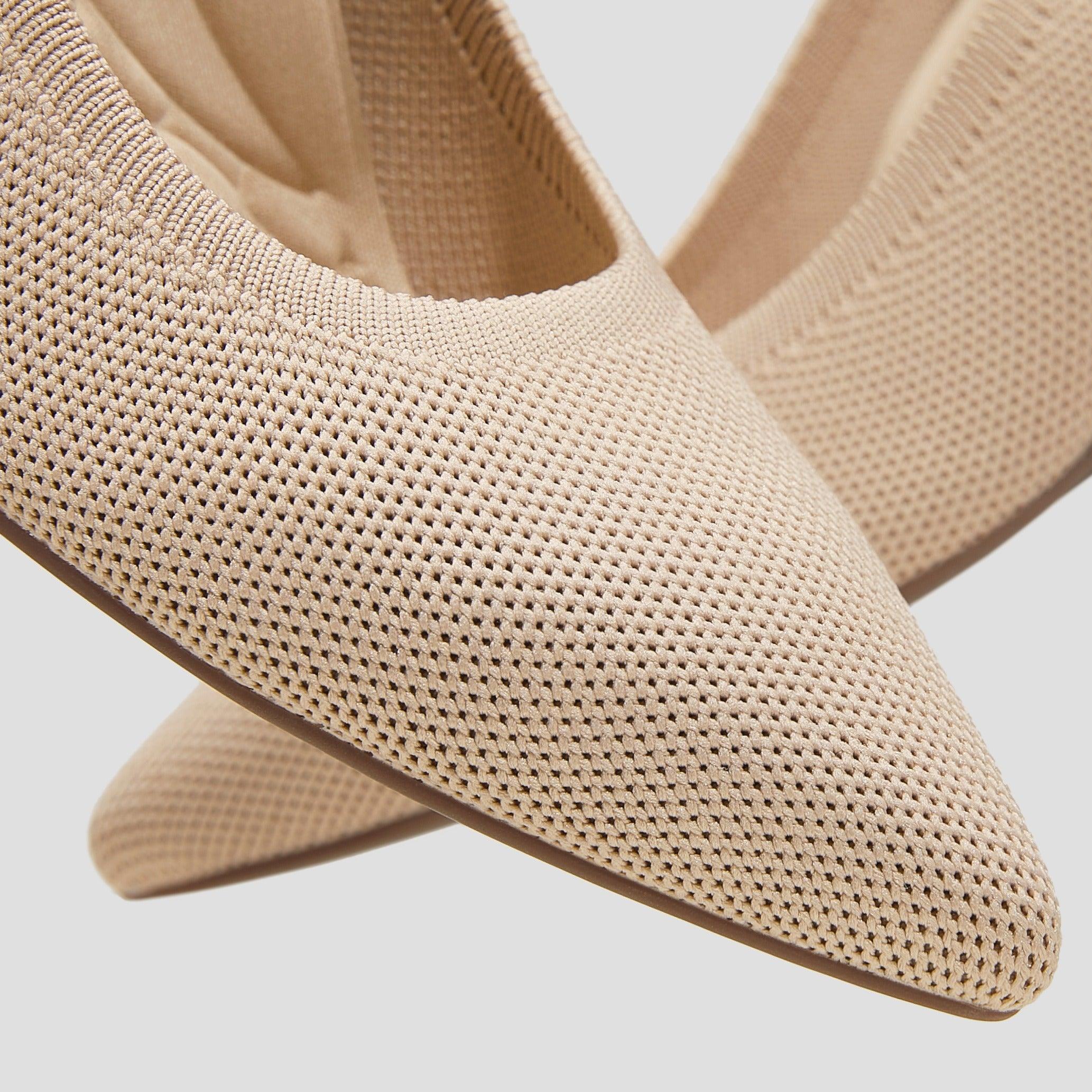 [Aria Wedge Pro] ポインテッドトゥ ウェッジヒール パンプス