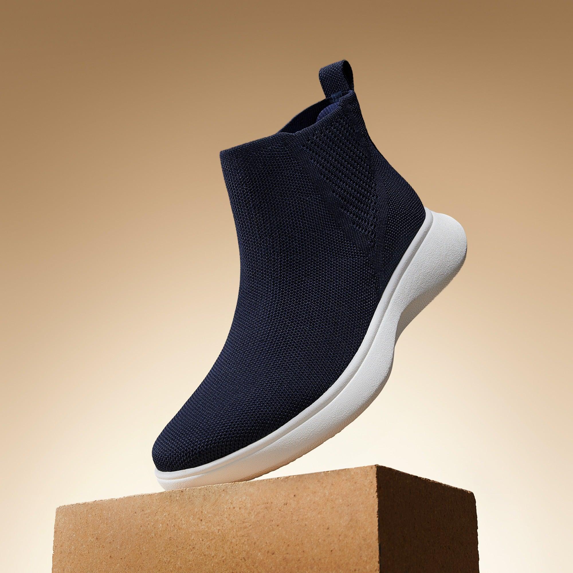 [Urban Boots] 撥水加工 スリッポン ショートブーツ