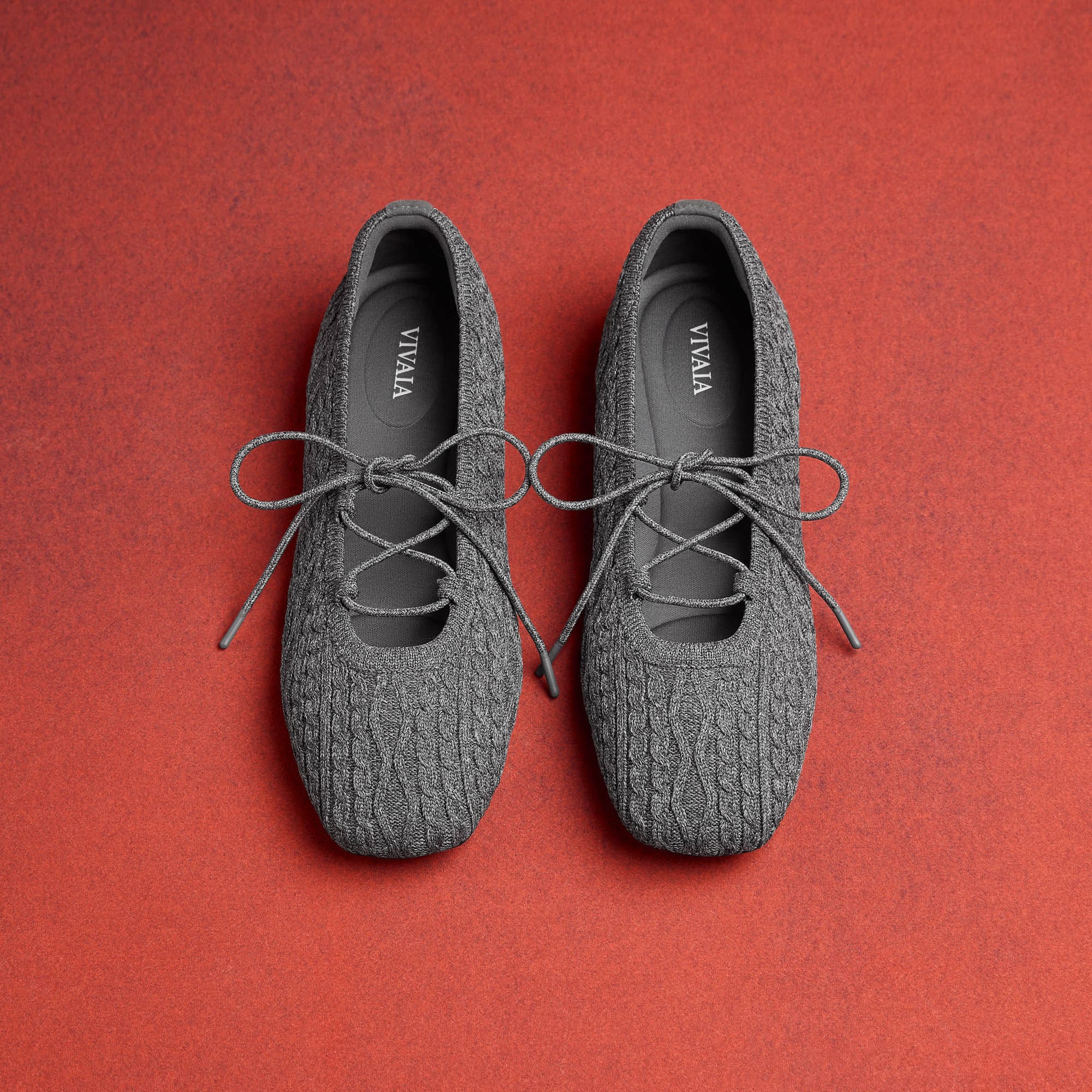 [Miley] スクエアトゥ レースアップ メリージェーン