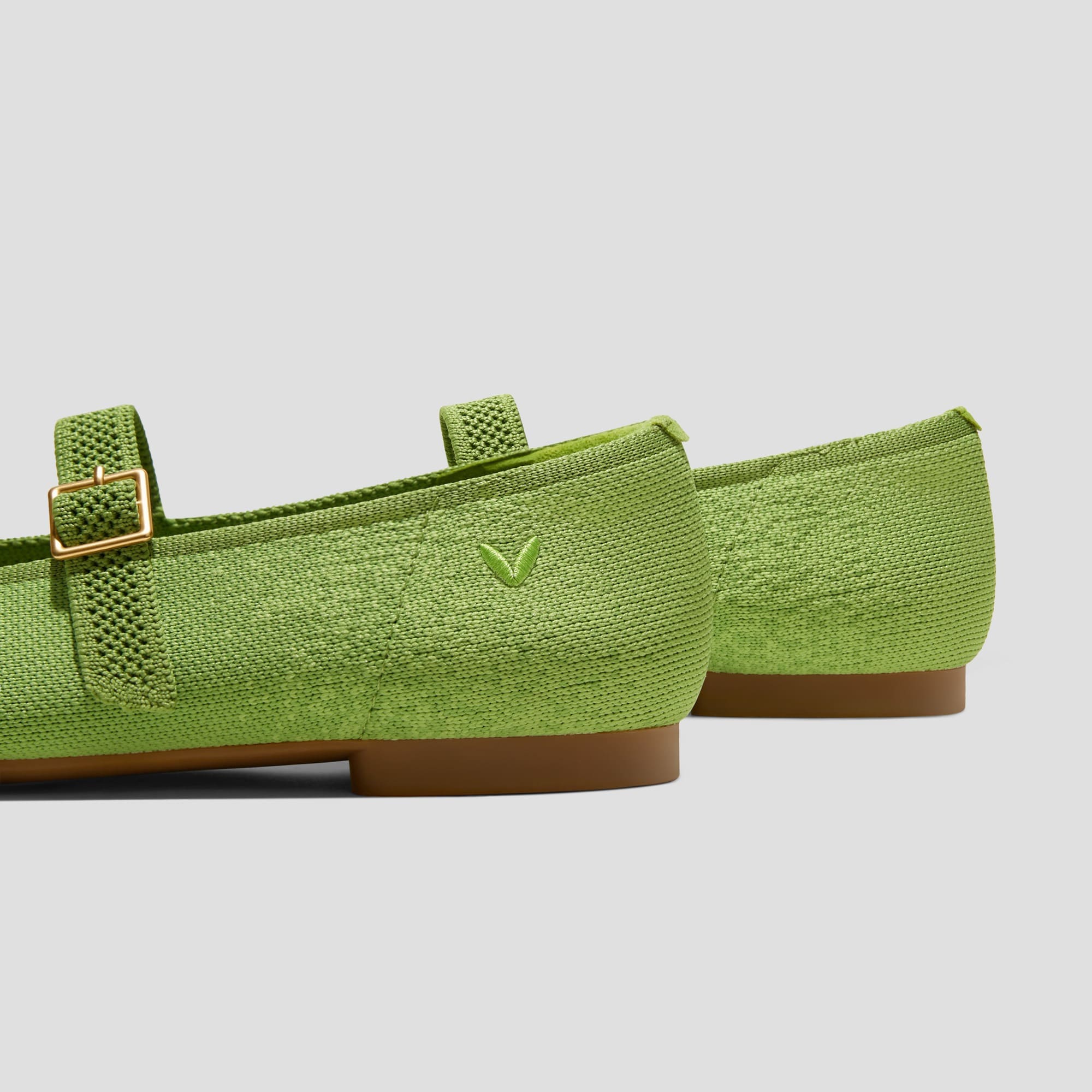 [Margot Mary-Jane] アースデイ限定版 スクエアトゥ メリージェーン フラットシューズ