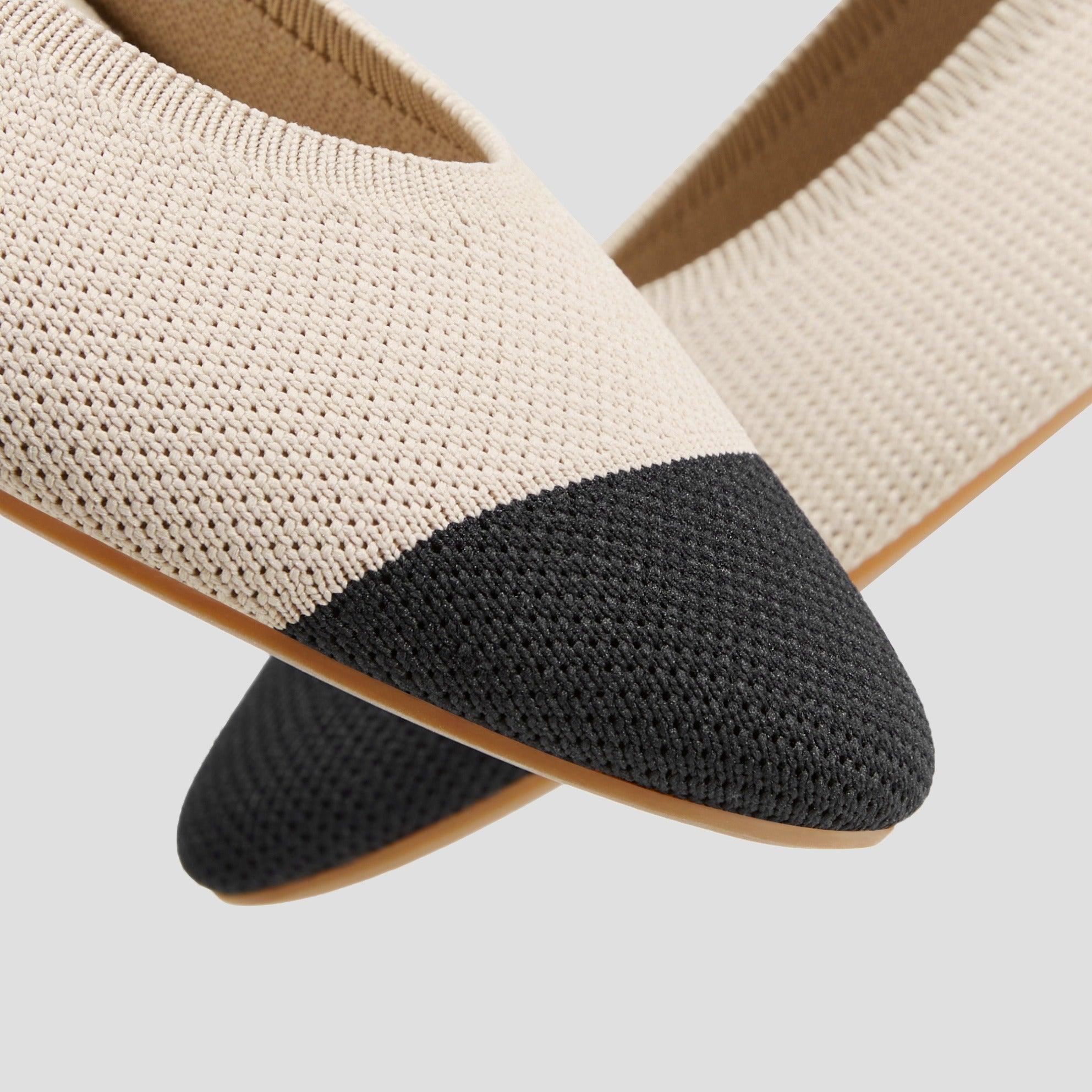 [Tamia 2.0] アーモンドトゥ フラットシューズ