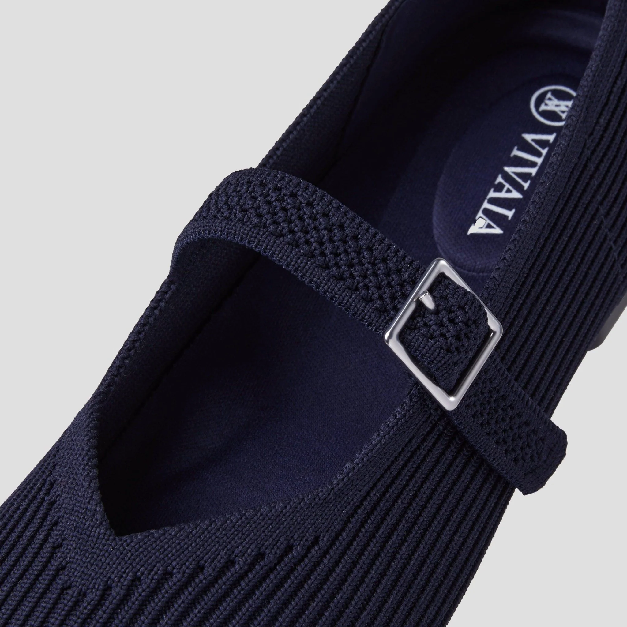 [Margot Mary-Jane] スクエアトゥ メリージェーン フラットシューズ