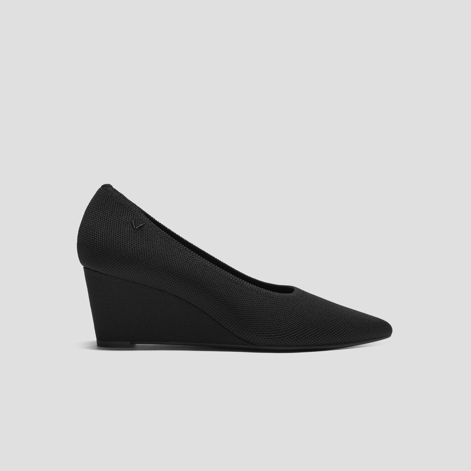 [Deborah] ポインテッドトゥ ストレスフリー ウェッジヒール