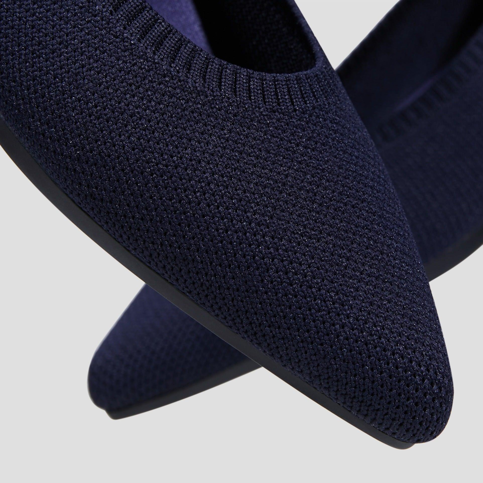 [Aria 5°] ポインテッドトゥ フラットシューズ