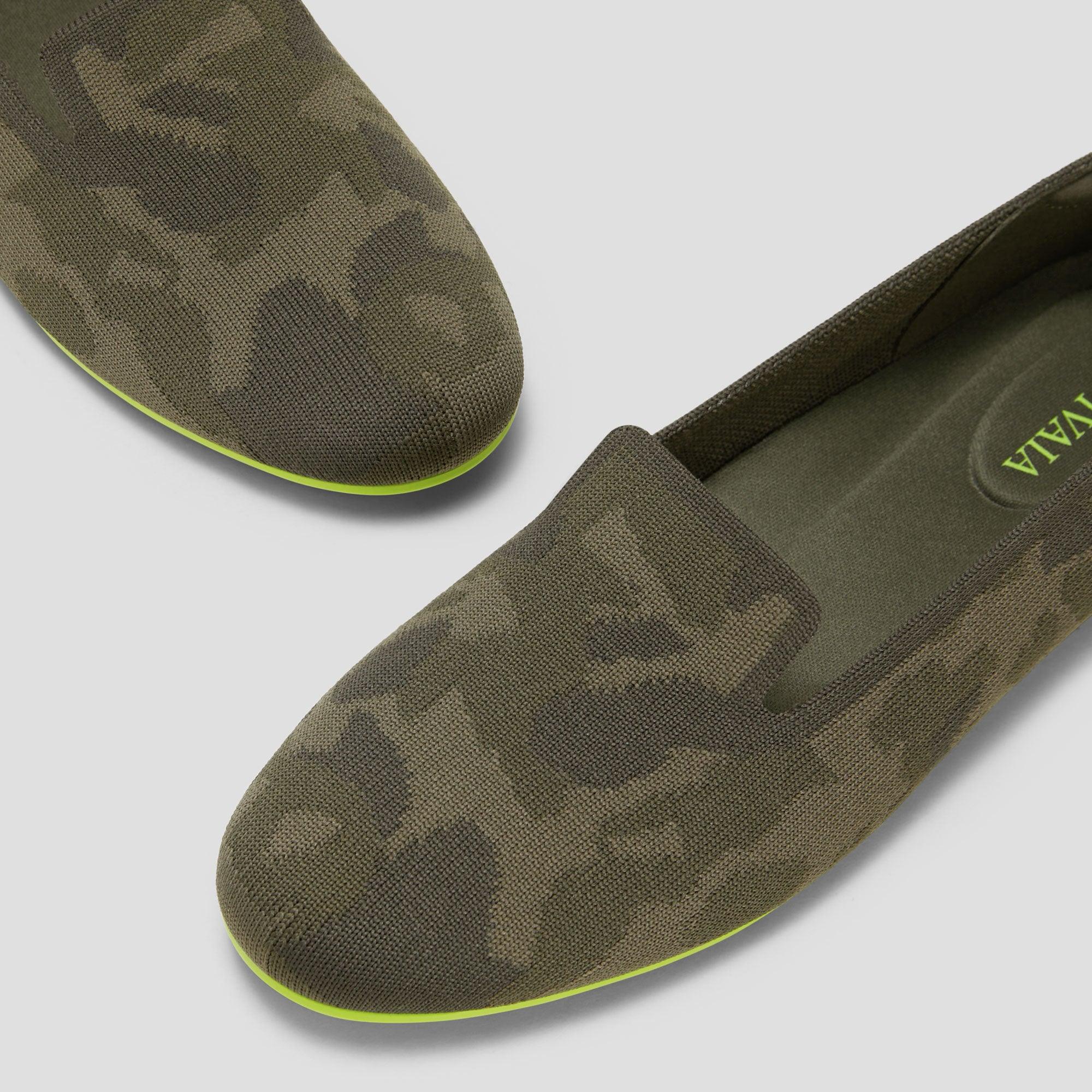 [Audrey] ラウンドトゥ ニット ローファー