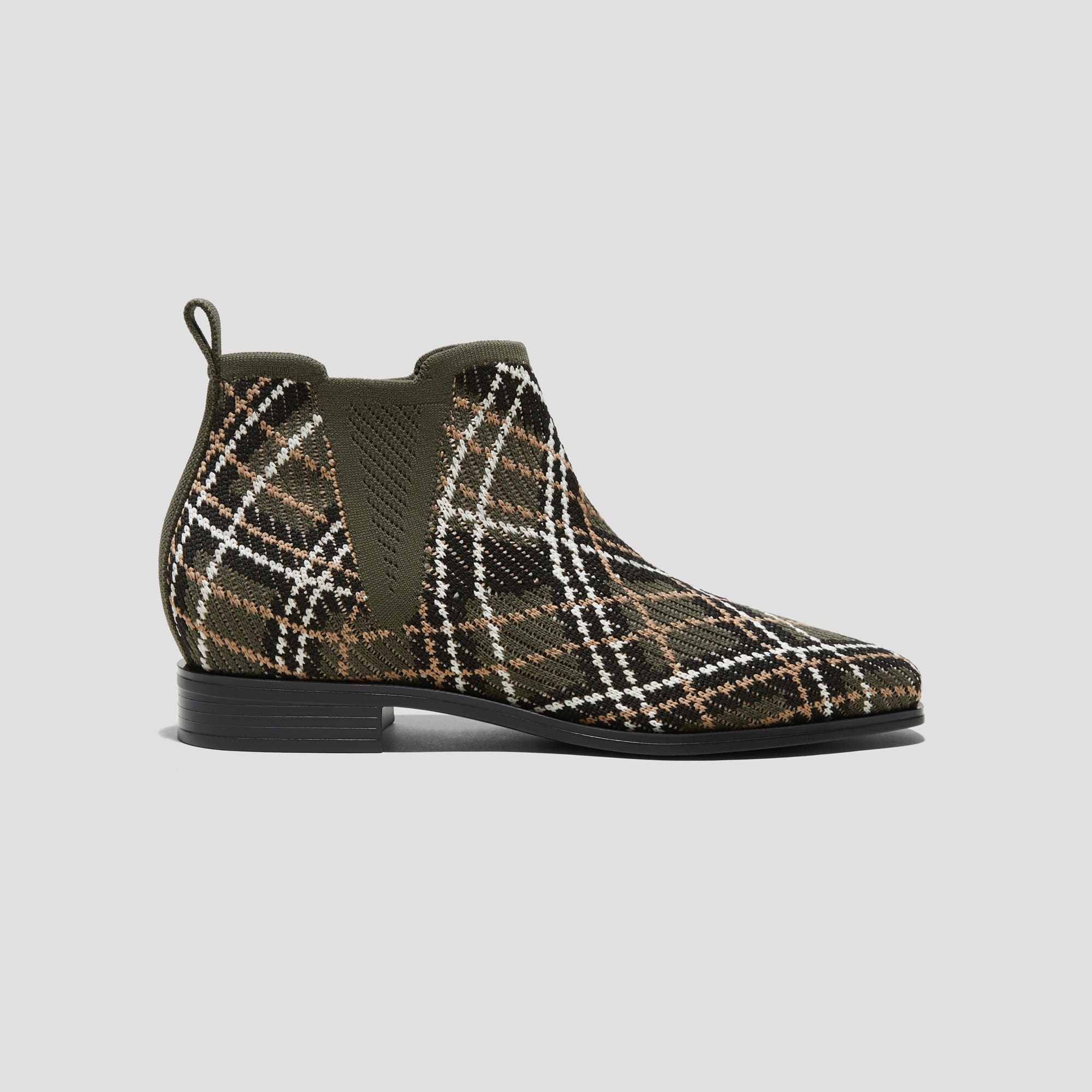 [Ryan Slip-on] スクエアトゥ 撥水加工 スリッポン チェルシーブーツ