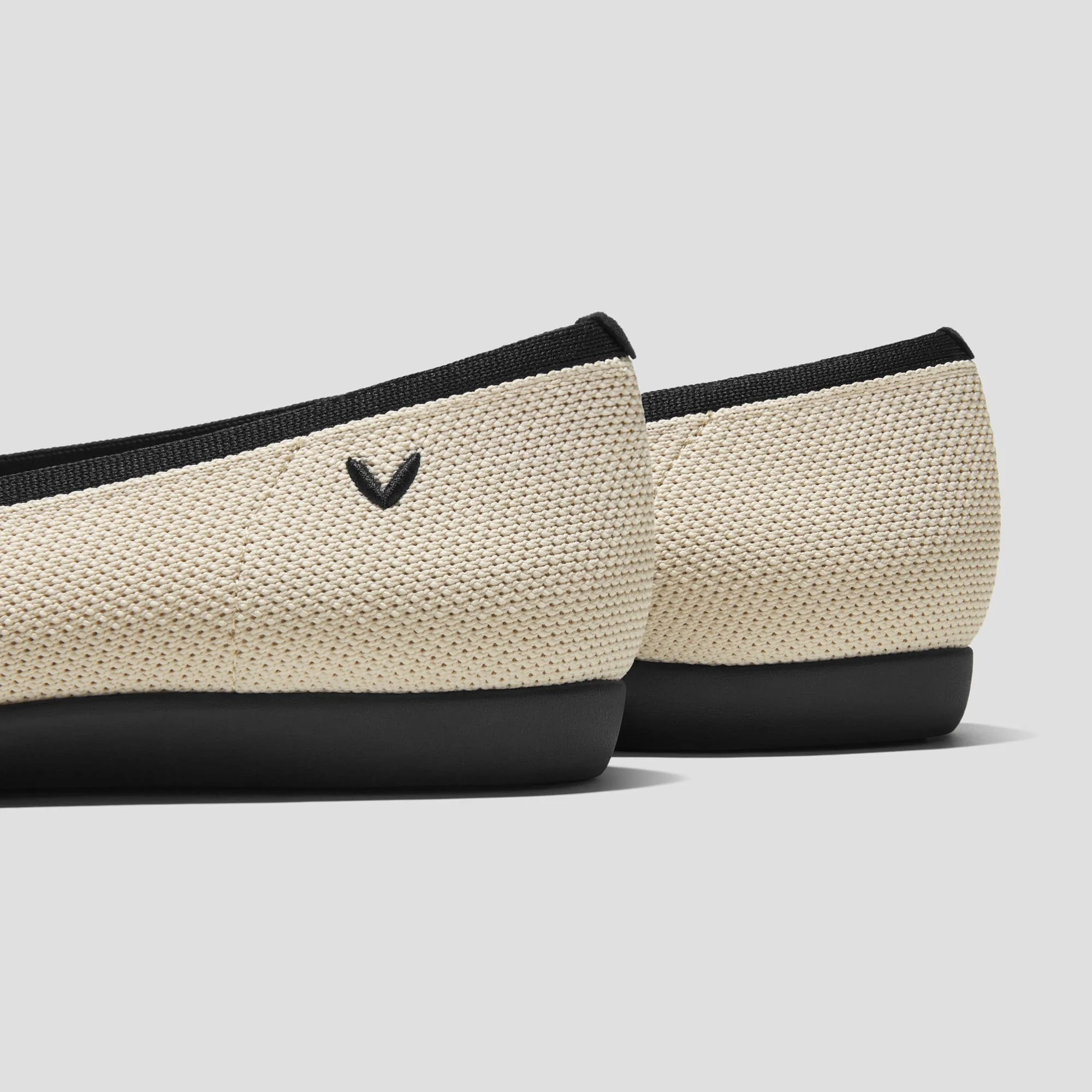 [Margot Walker 超撥水] スクエアトゥ 超軽量 厚底 フラットシューズ