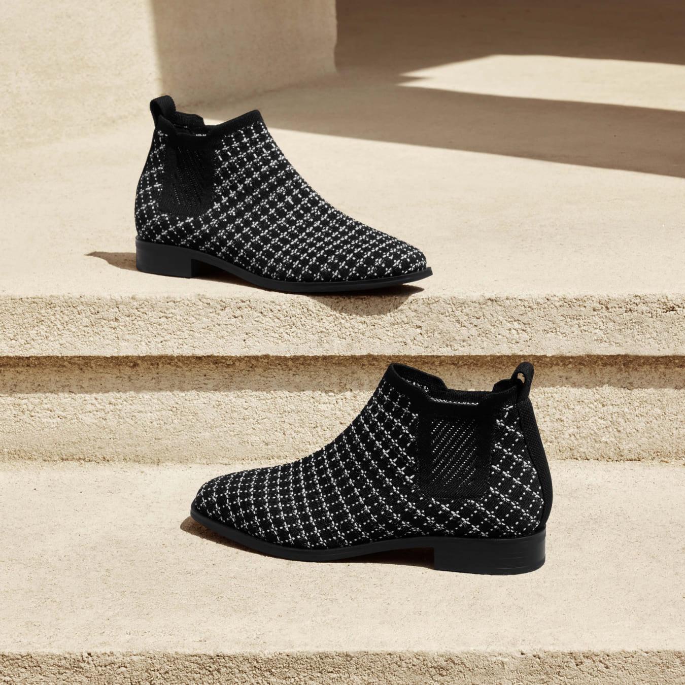 [Ryan Pro] スクエアトゥ 撥水加工 チェルシーブーツ