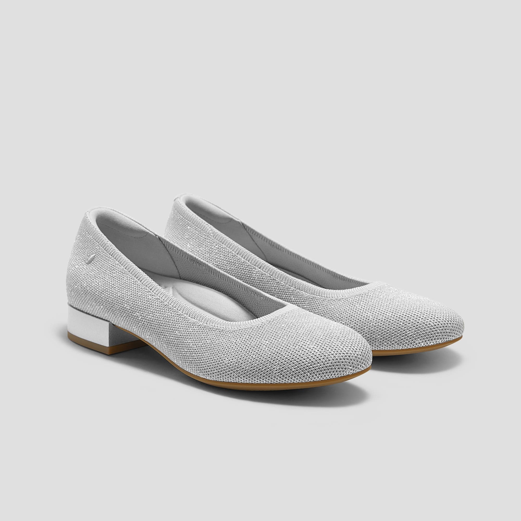 [Barbara] ラウンドトゥ ブロックヒール パンプス