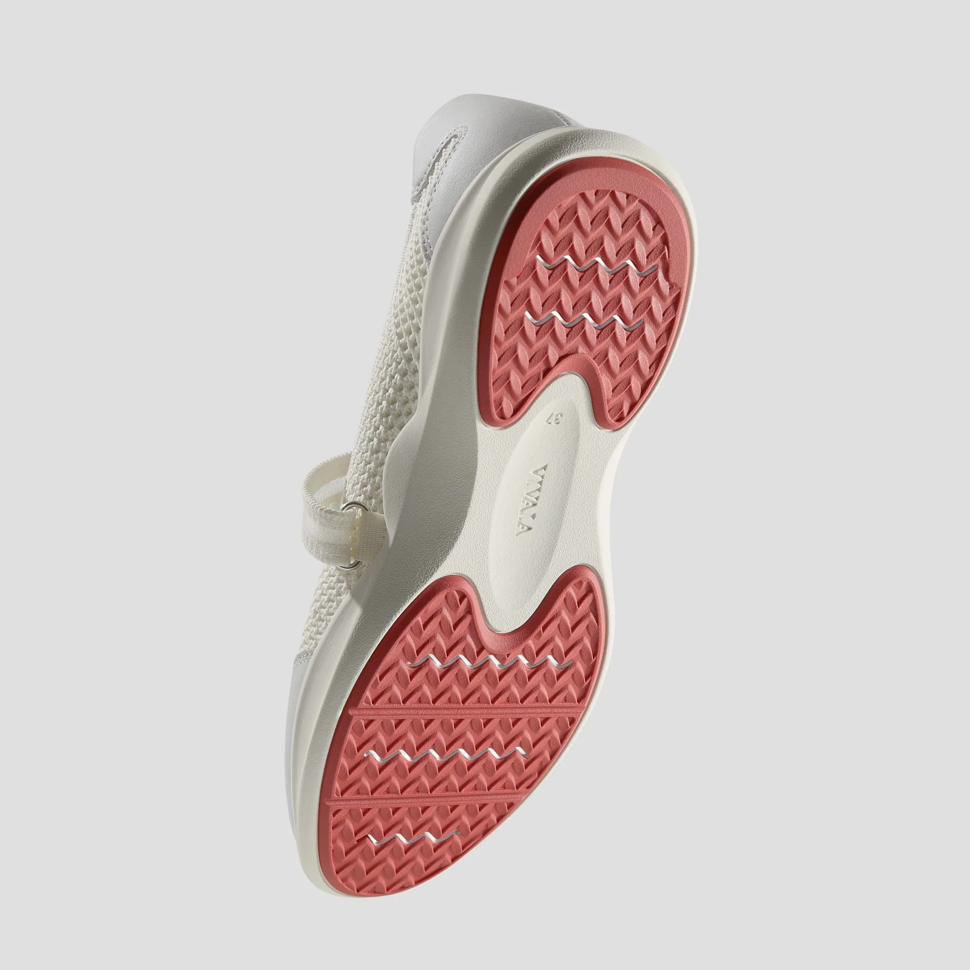 [Walker Pro Isabeli] ラウンドトゥ メッシュ スニーカー フラット