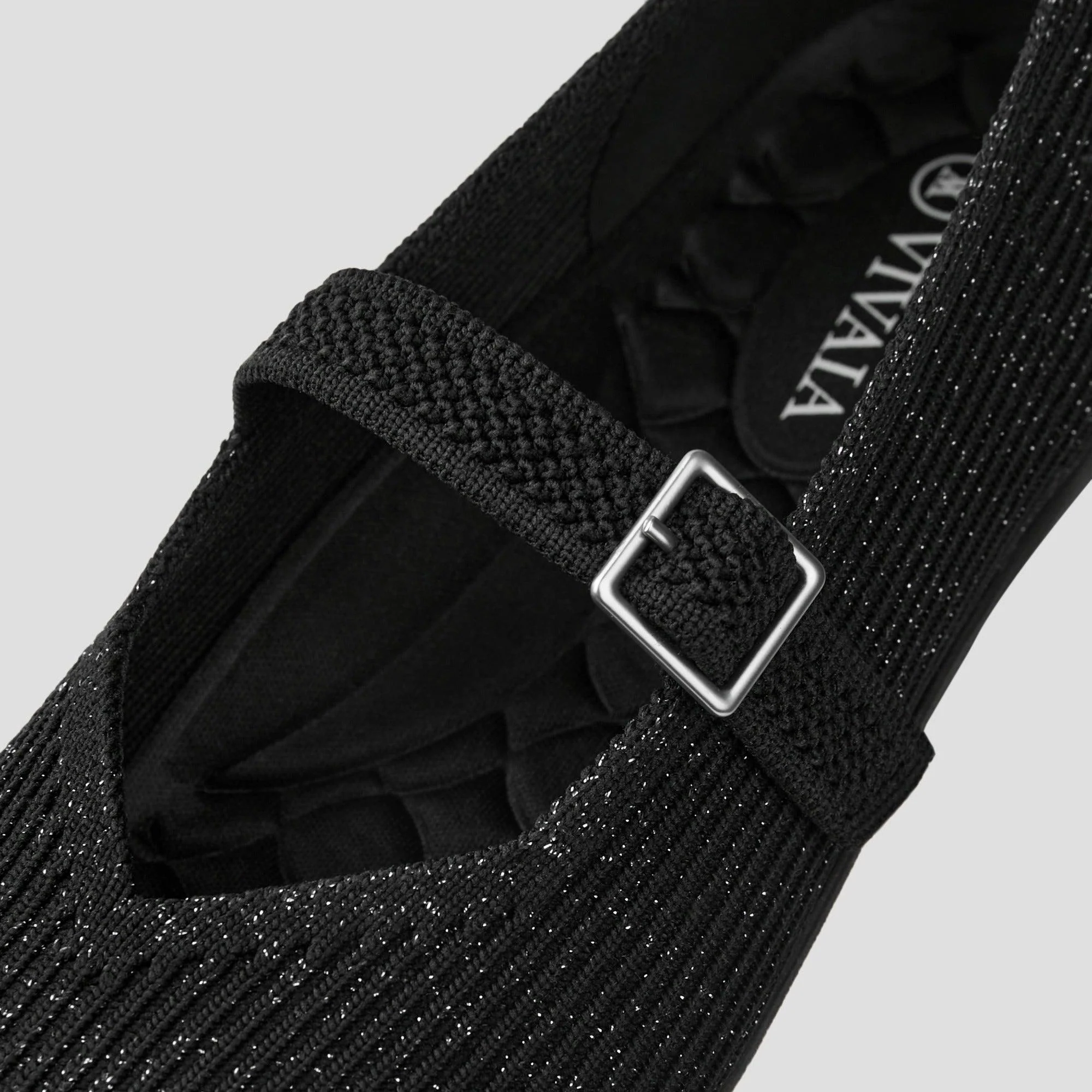 [Margot Walker Mary-Jane] スクエアトゥ 超軽量 厚底 メリージェーン フラットシューズ