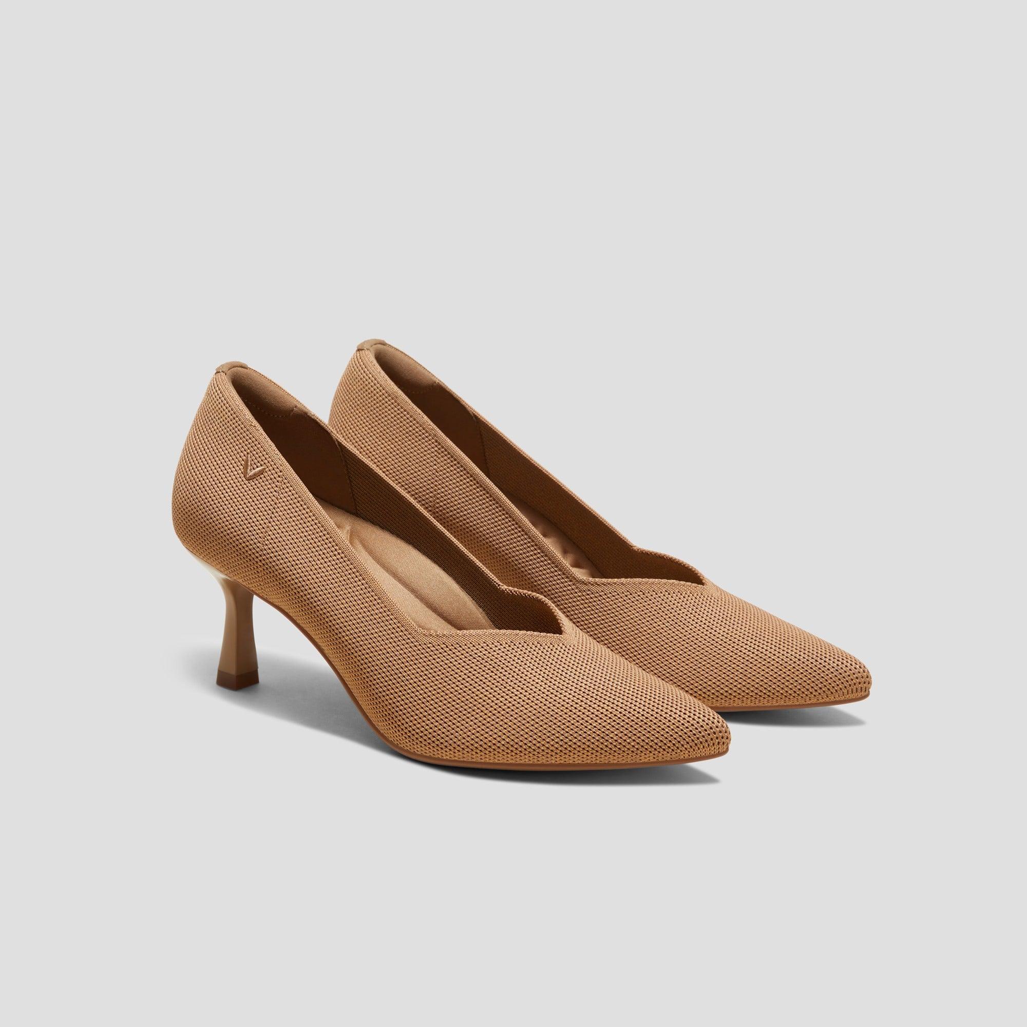 [Anna] ポインテッドトゥ ミッドヒール