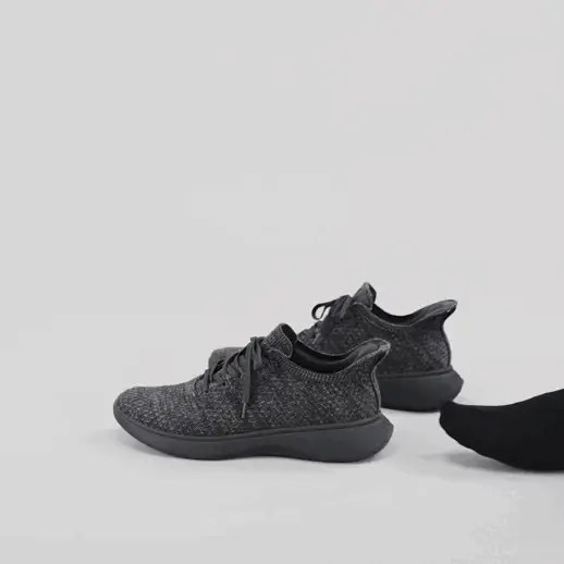 [Urban] ウール入り ユニセックス スリッポン スニーカー