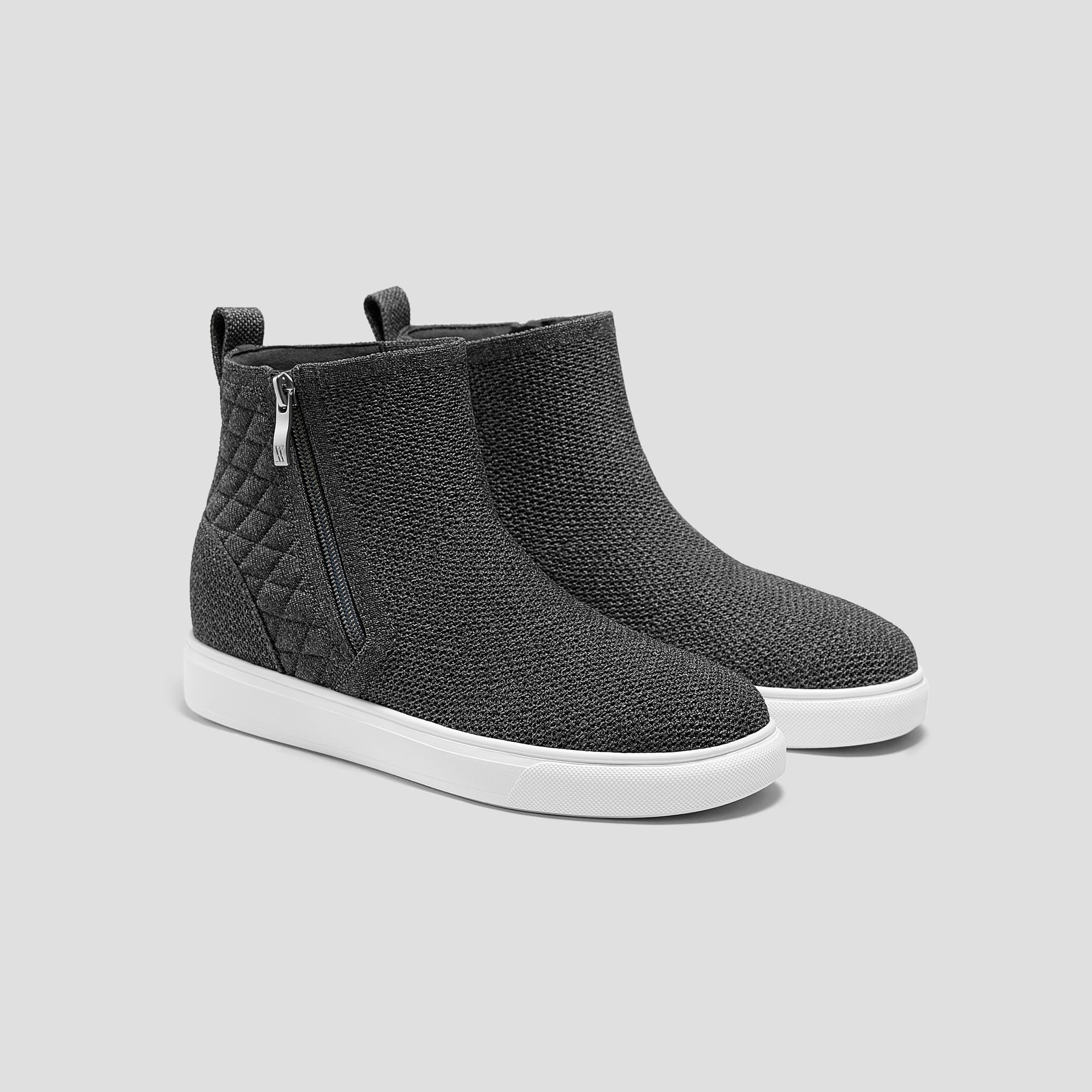 [Casey] ラウンドトゥ ヒドゥンウェッジ スニーカー