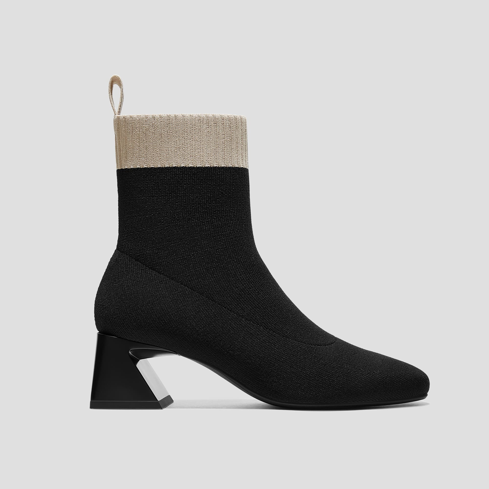 [Regina Pro] スクエアトゥ 撥水加工 ショートブーツ