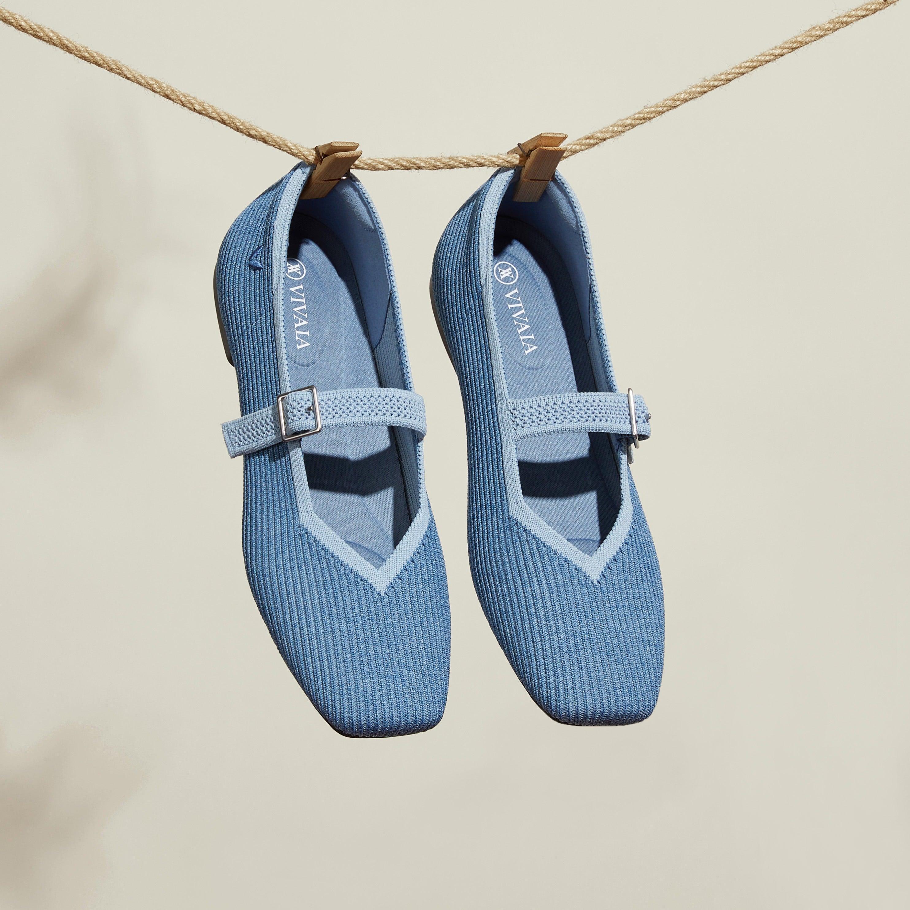 [Margot Mary-Jane] スクエアトゥ メリージェーン フラットシューズ