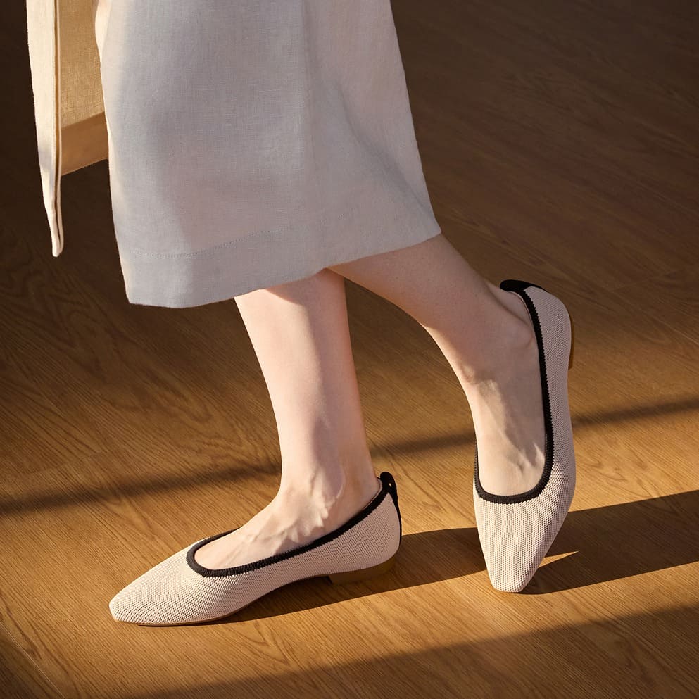 [Kathleen] ミニスクエアトゥ フラット