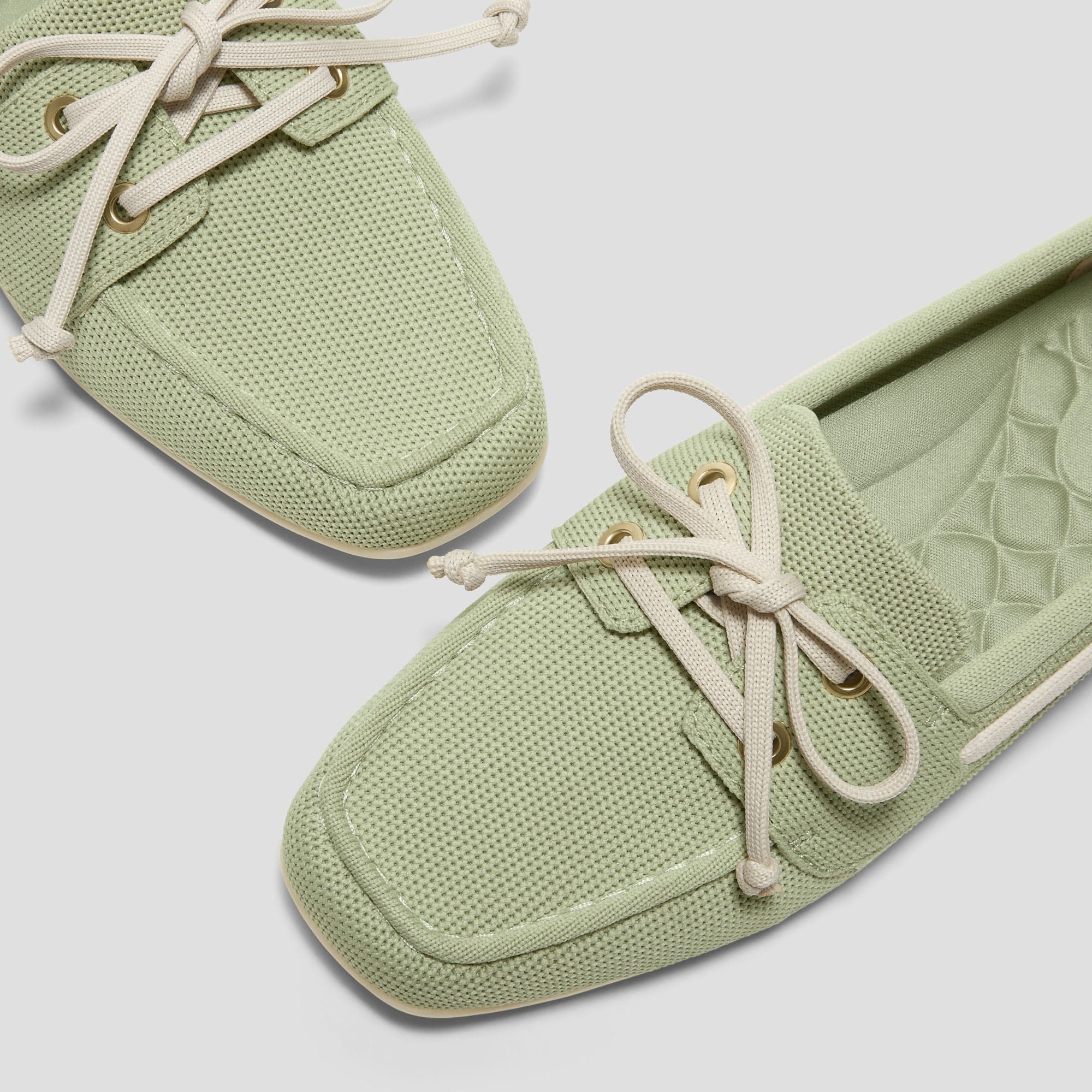 [Jillian] スクエアトゥ  カジュアル ローファー