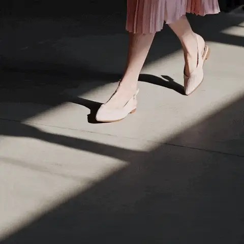 [Maville] ポインテッドトゥ スリングバック サンダル