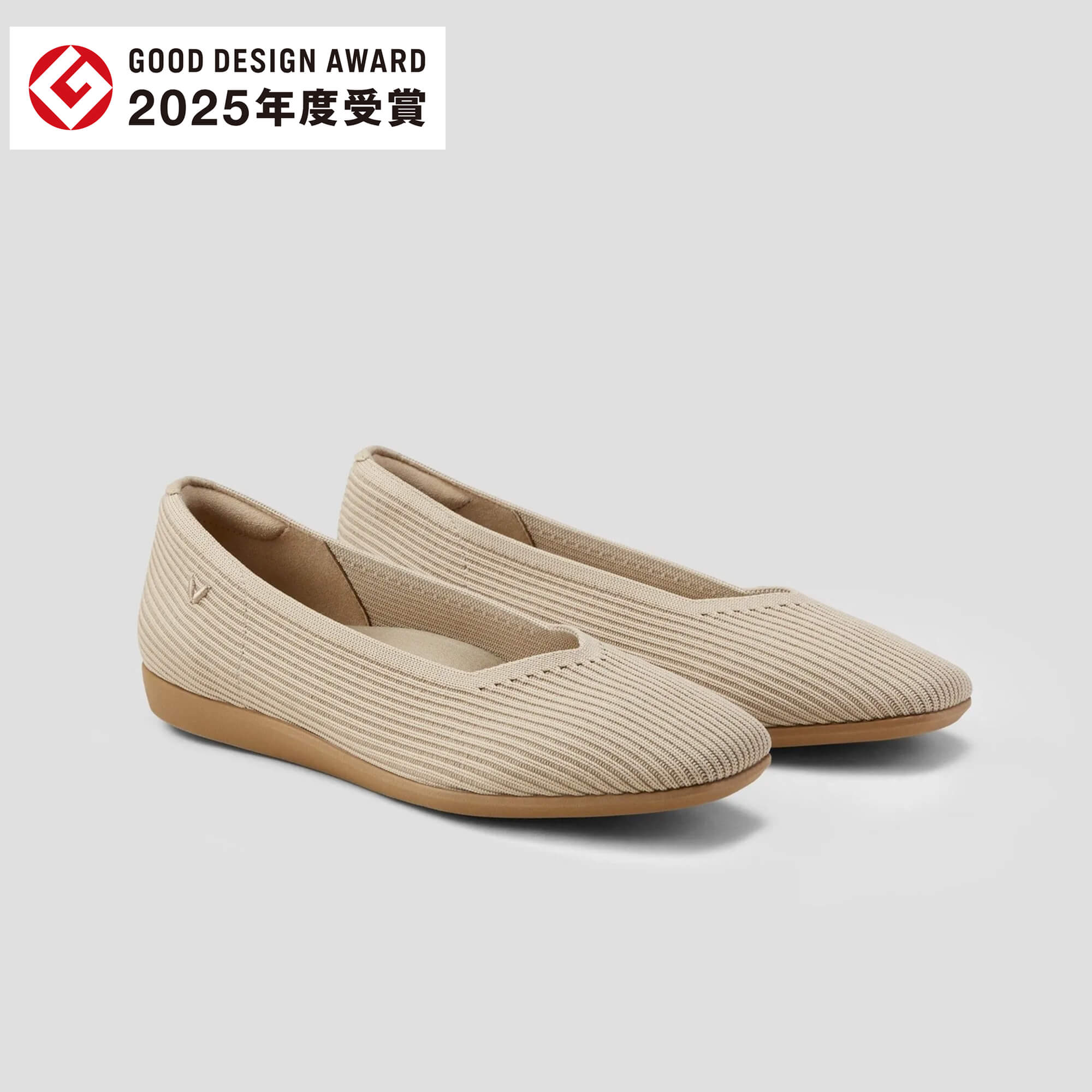 [Margot Walker 超撥水] スクエアトゥ 超軽量 厚底 フラットシューズ