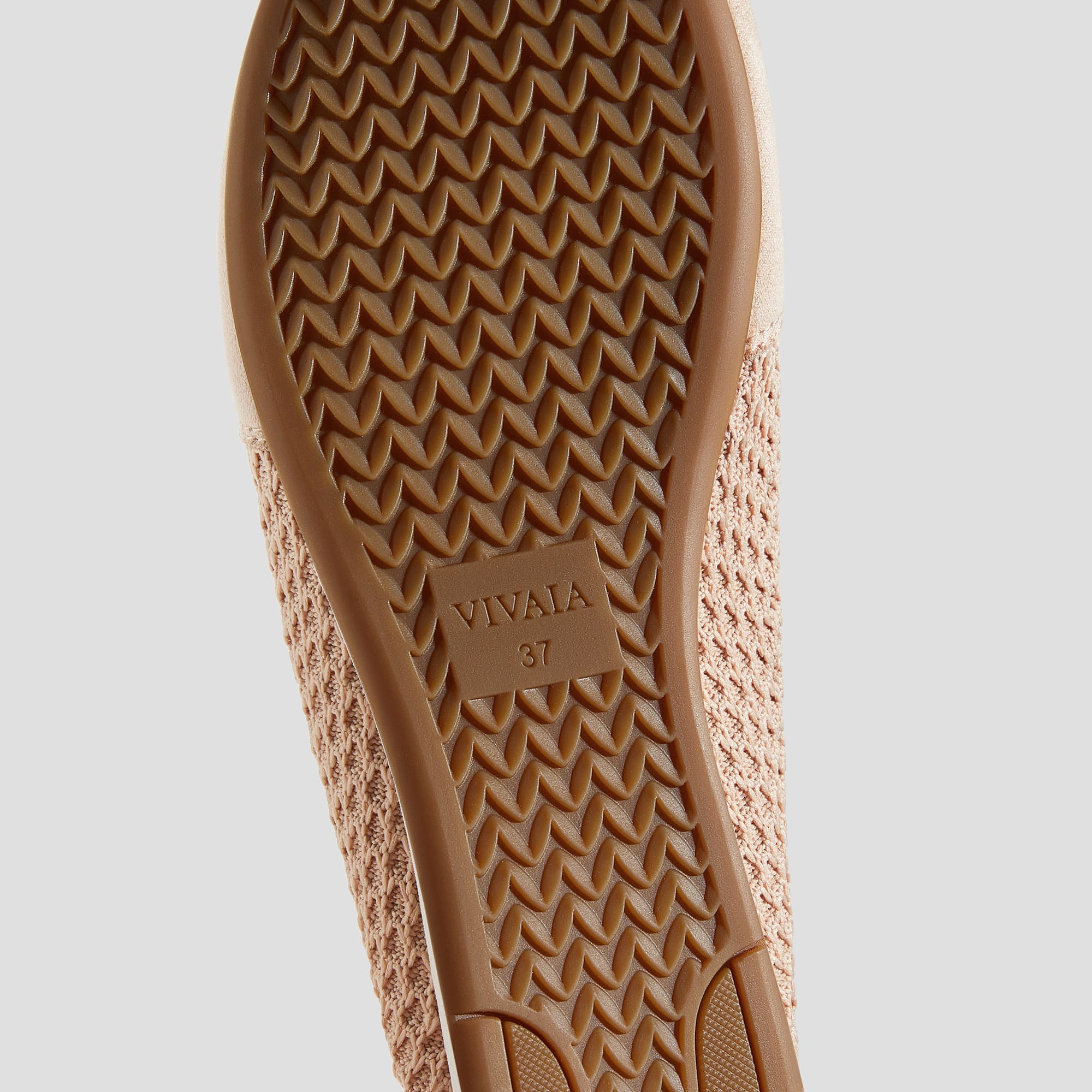 [Yara] アーモンドトゥ メッシュ バレエスニーカー