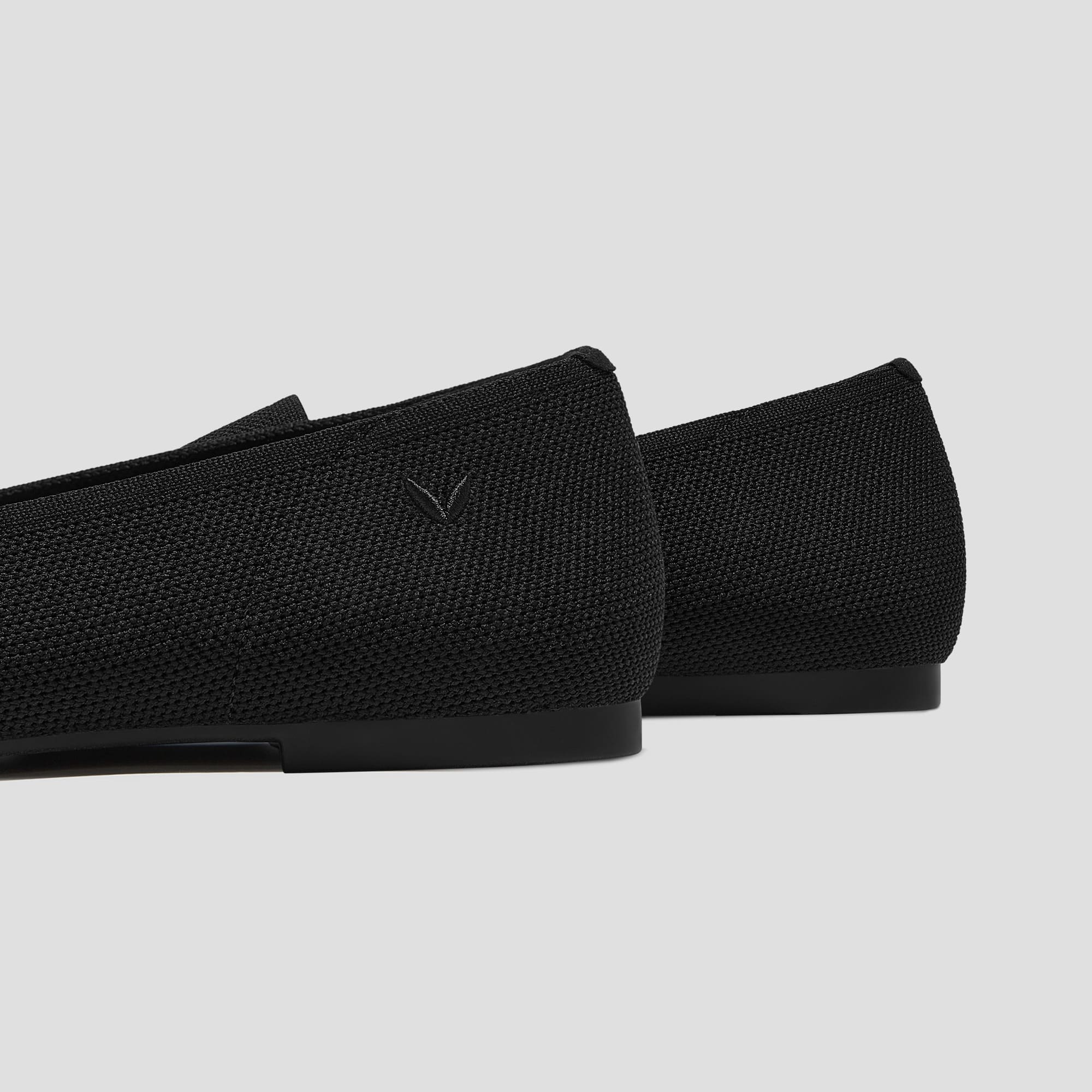 [Audrey] ラウンドトゥ 刺繍 ローファー