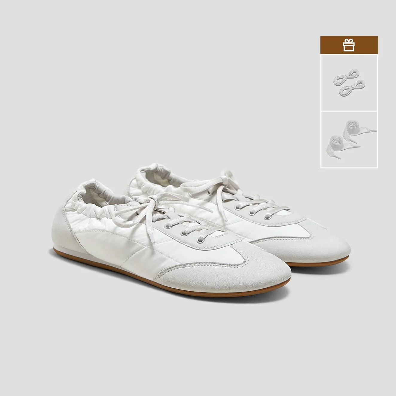 [Yancy] ジョガー ナイロン スニーカーリーナ