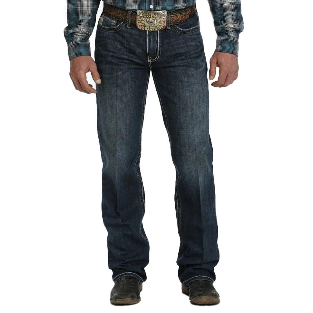 Cinch Men's Grant Relaxed Fit Stretch Bootcut Jeans