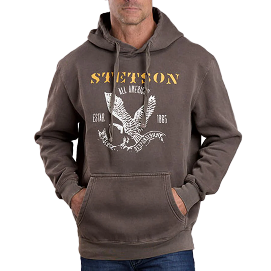 Stetson Men's Logo Hoodie